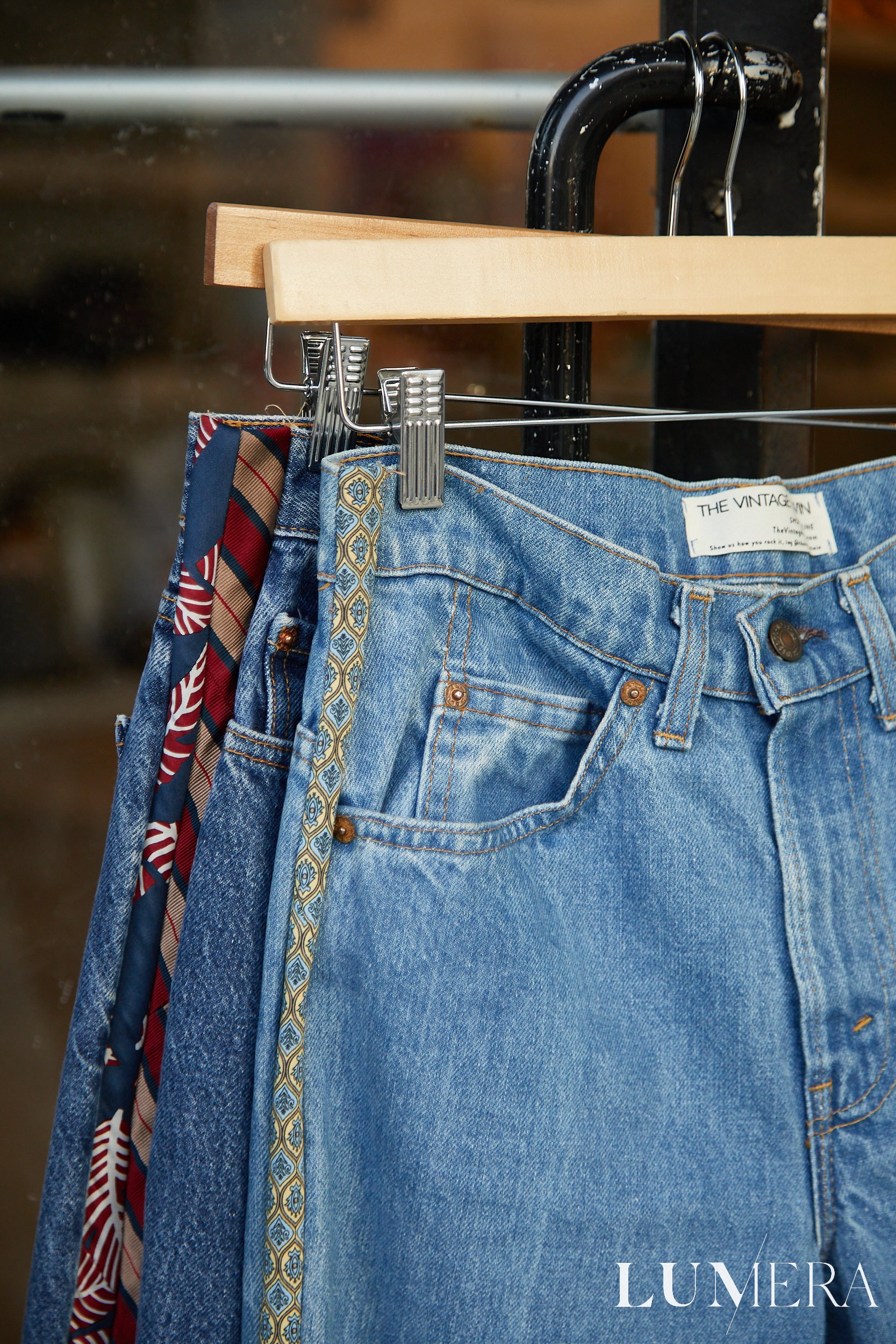   Silk Tie Jeans at The Vintage Twin, New York City  