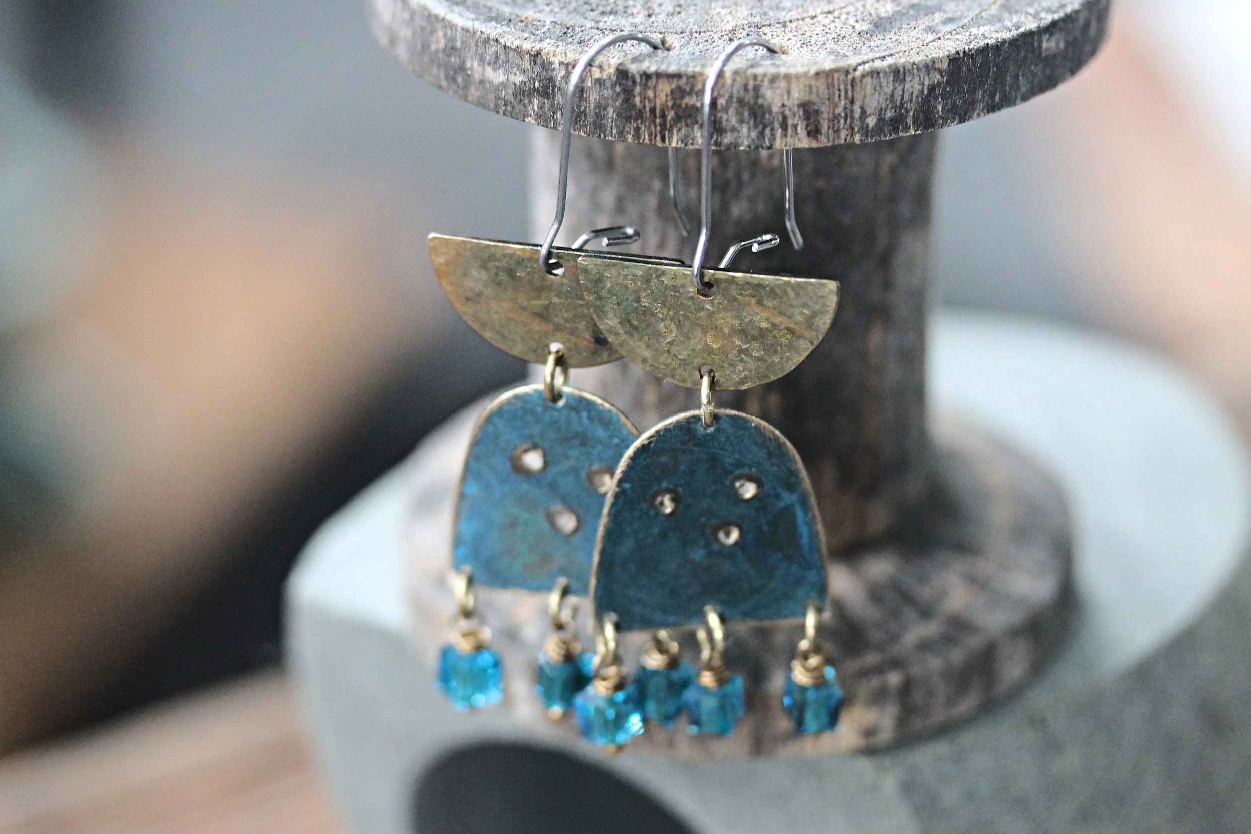 Earrings - "A Maritime Reflection"