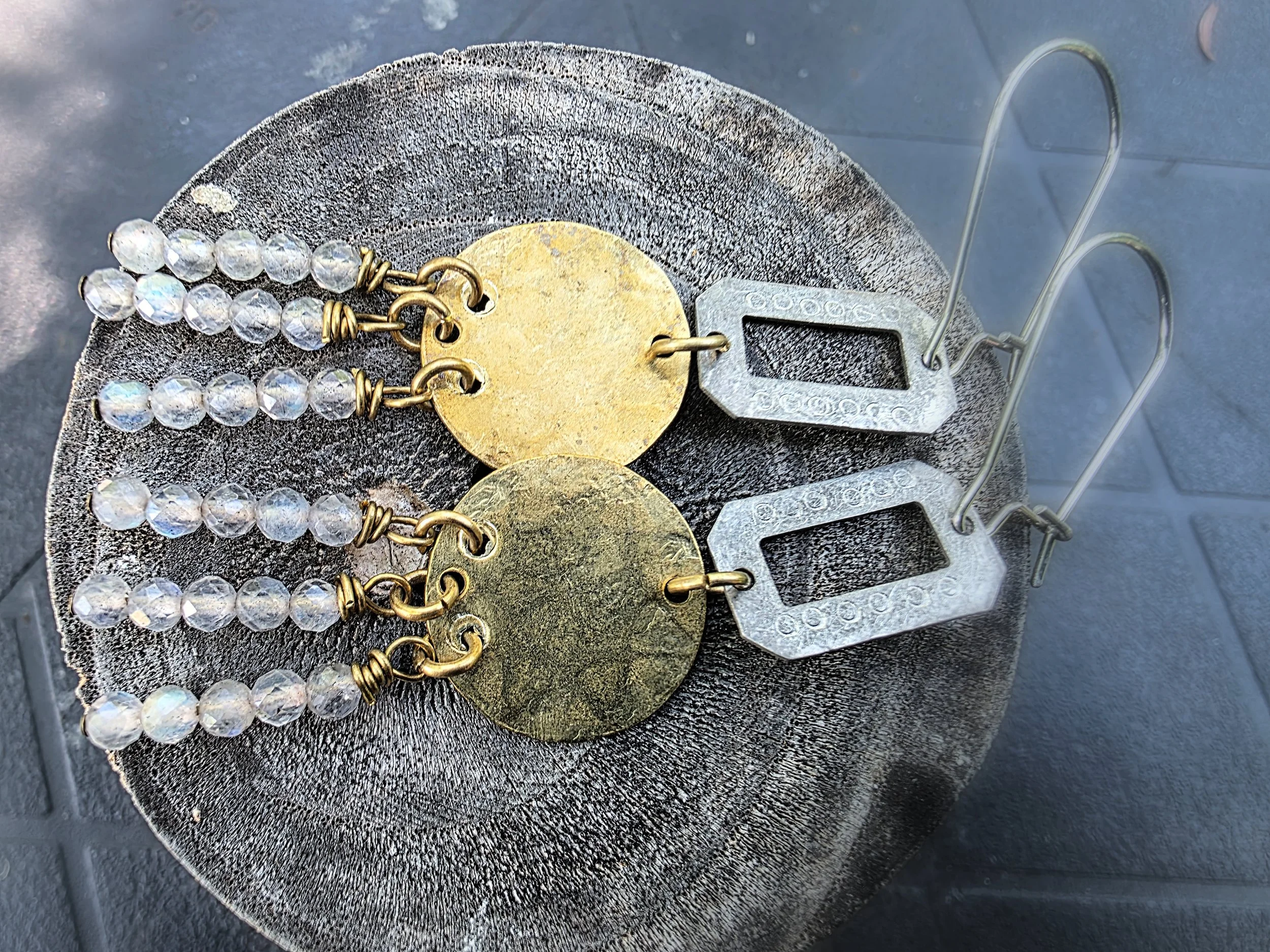 Earrings - "Serene at Deep Cove"