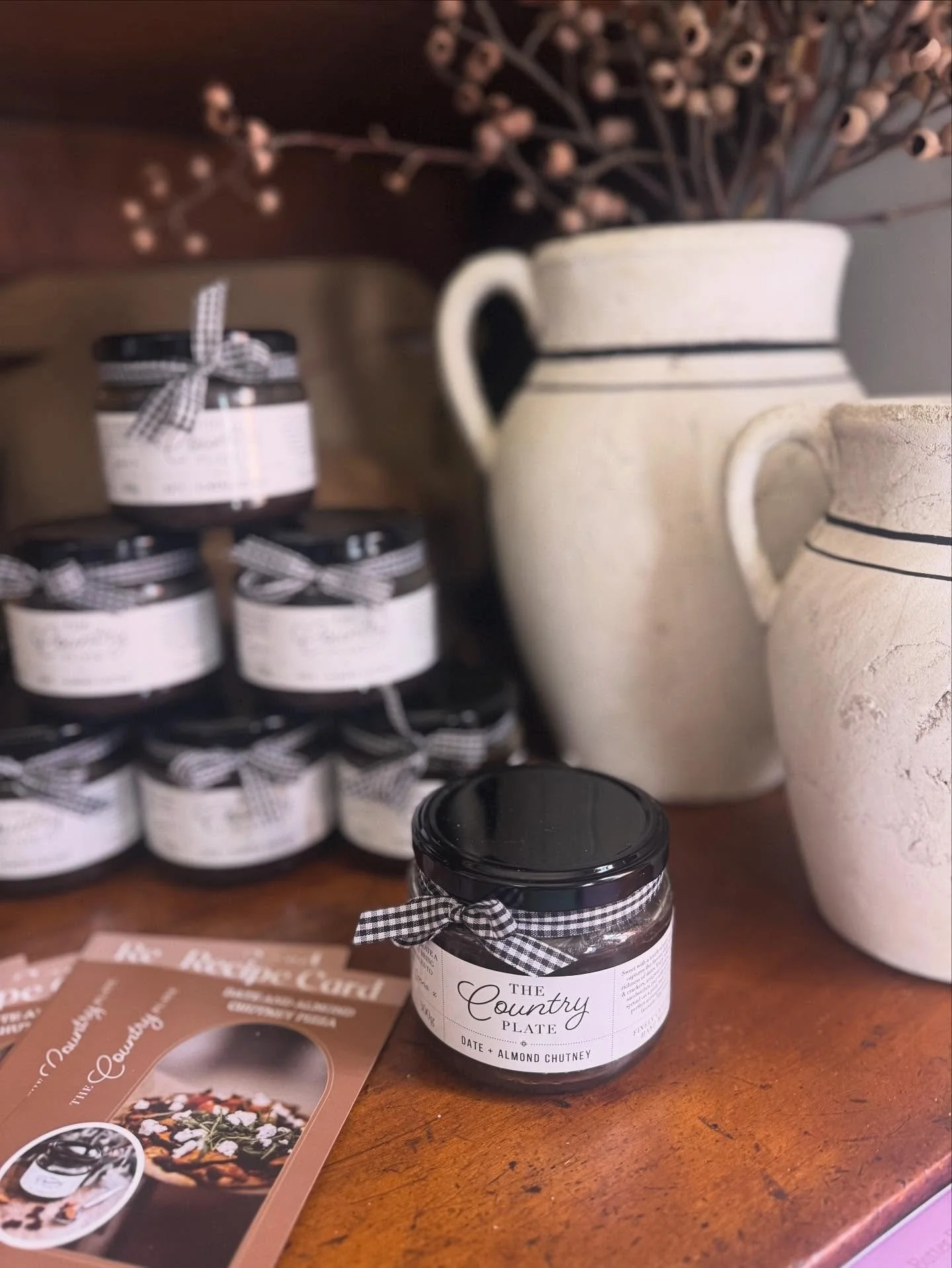 🌿 WORKING BEHIND THE SCENES 🌿
I&rsquo;ve been quiet on socials but I can assure you I&rsquo;m working hard behind the scenes. One of the tasks I am working on is putting together new recipe cards for our chutney and rocky road&mdash;can&rsquo;t wai