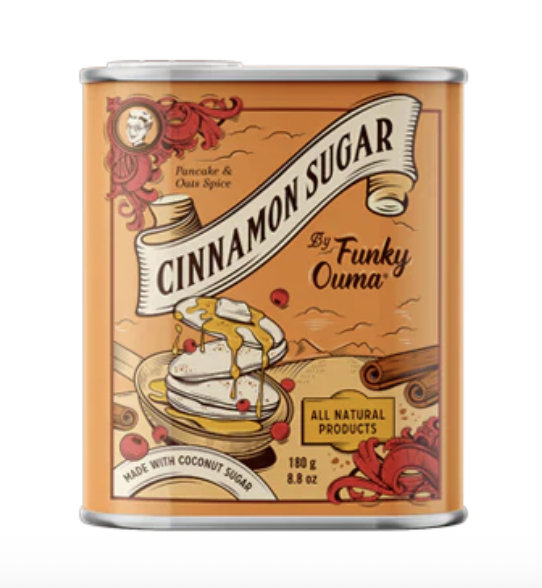 Cinnamon Sugar Tin - Funky Ouma - 180g
