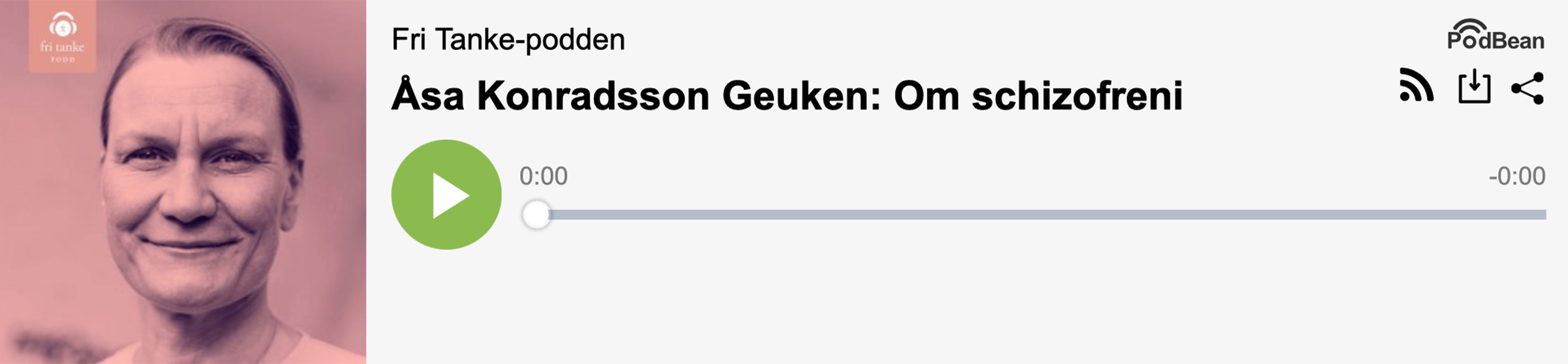 Podcast – Fri Tanke 2022