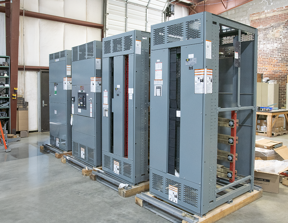 New UL891 switchboards configured for industrial power distribution applications