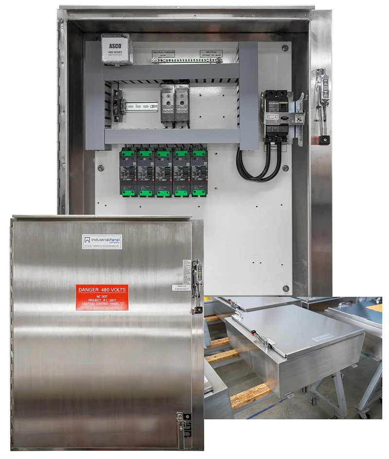 Custom DOT Lighting Enclosures - Industrial Panel Company - Burlington NC