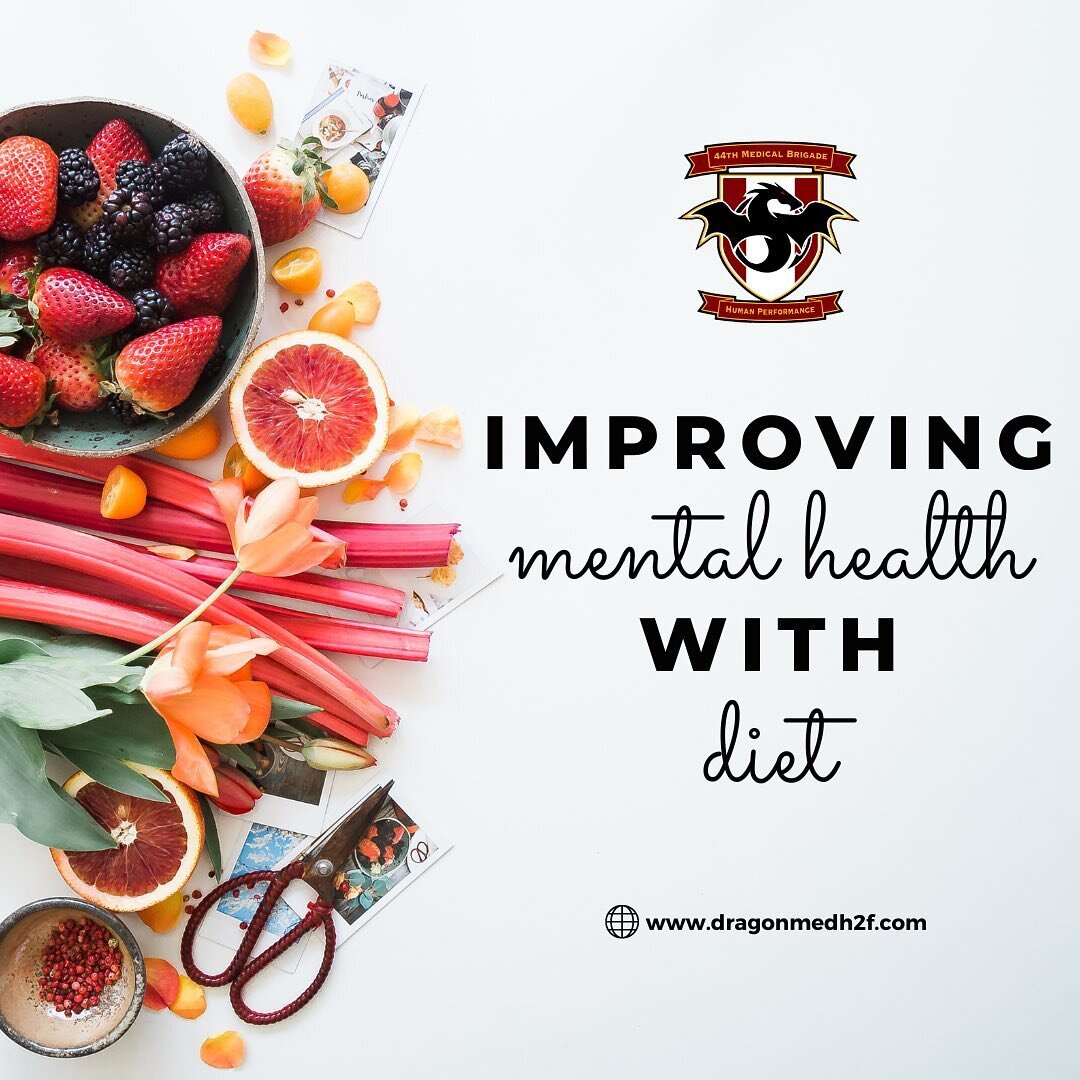 🥗 Did you know your diet can have an affect on your mental health? This relationship is referred to as the gut-brain axis 🧠
&bull;
🥦 By including high fiber foods in your diet, you can reduce body fat which can decrease widespread inflammation &am