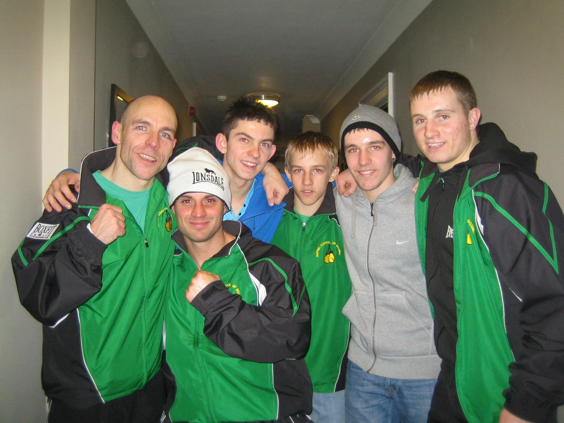 Some of the 2010 Empire boxing squad.