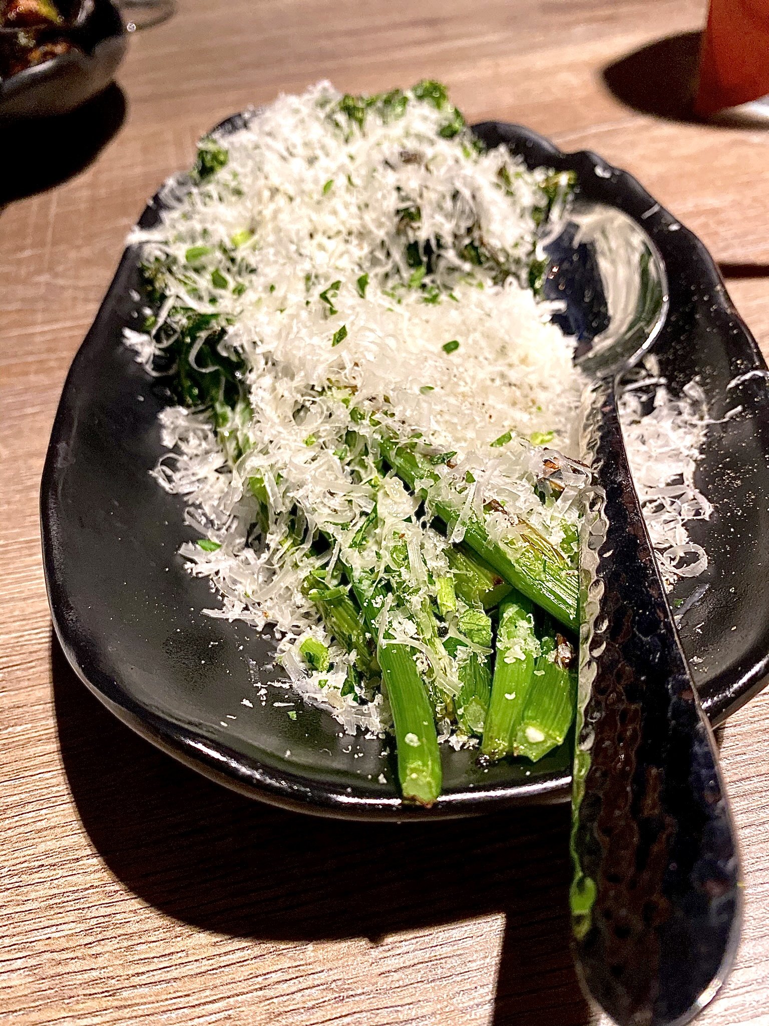 Charred Broccolini Parmigiano