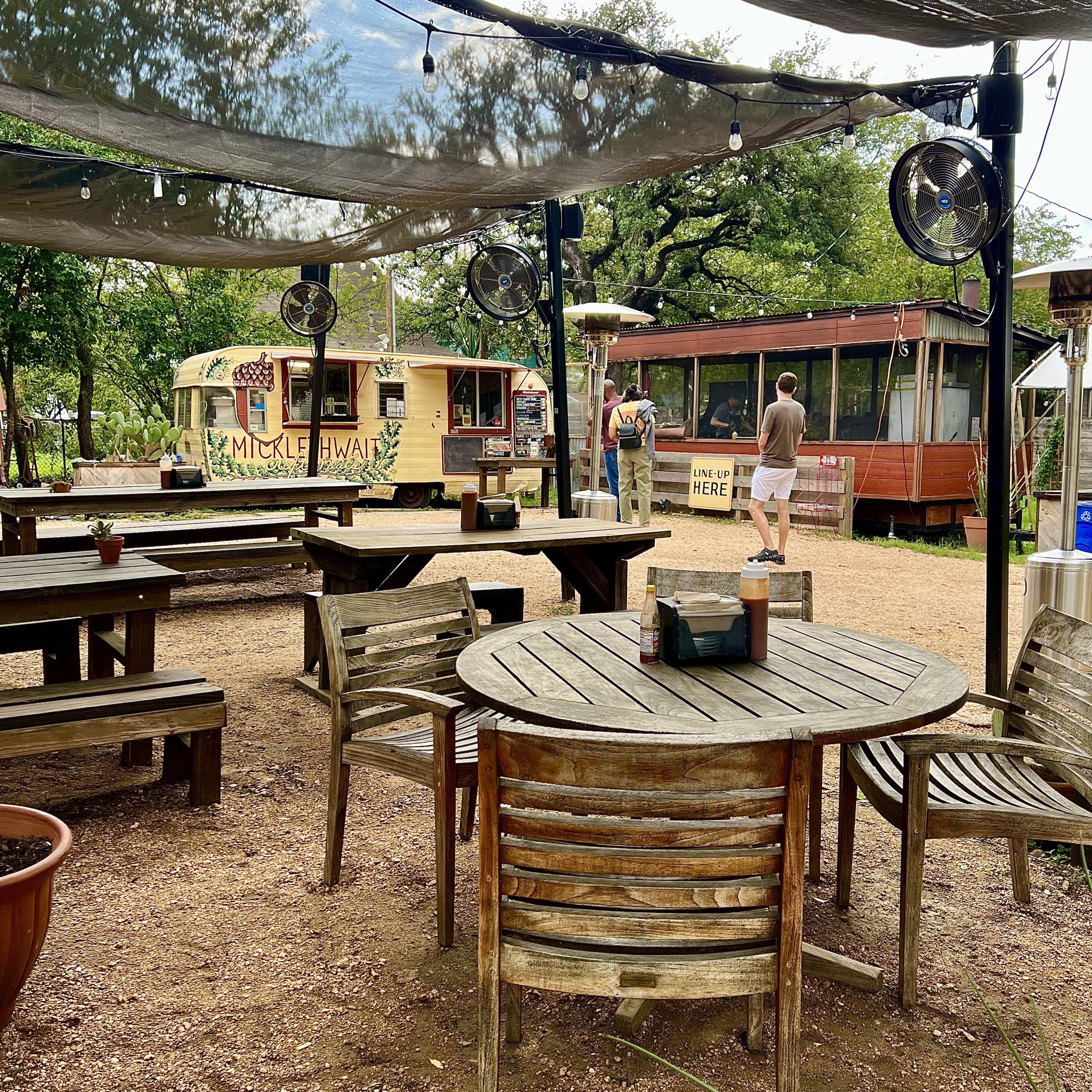 Micklethwait outdoor area