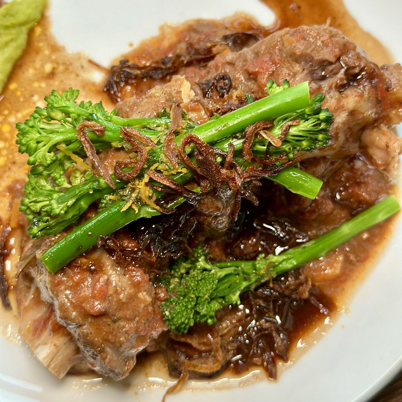 “Osso Buco” Style Springbok Shin