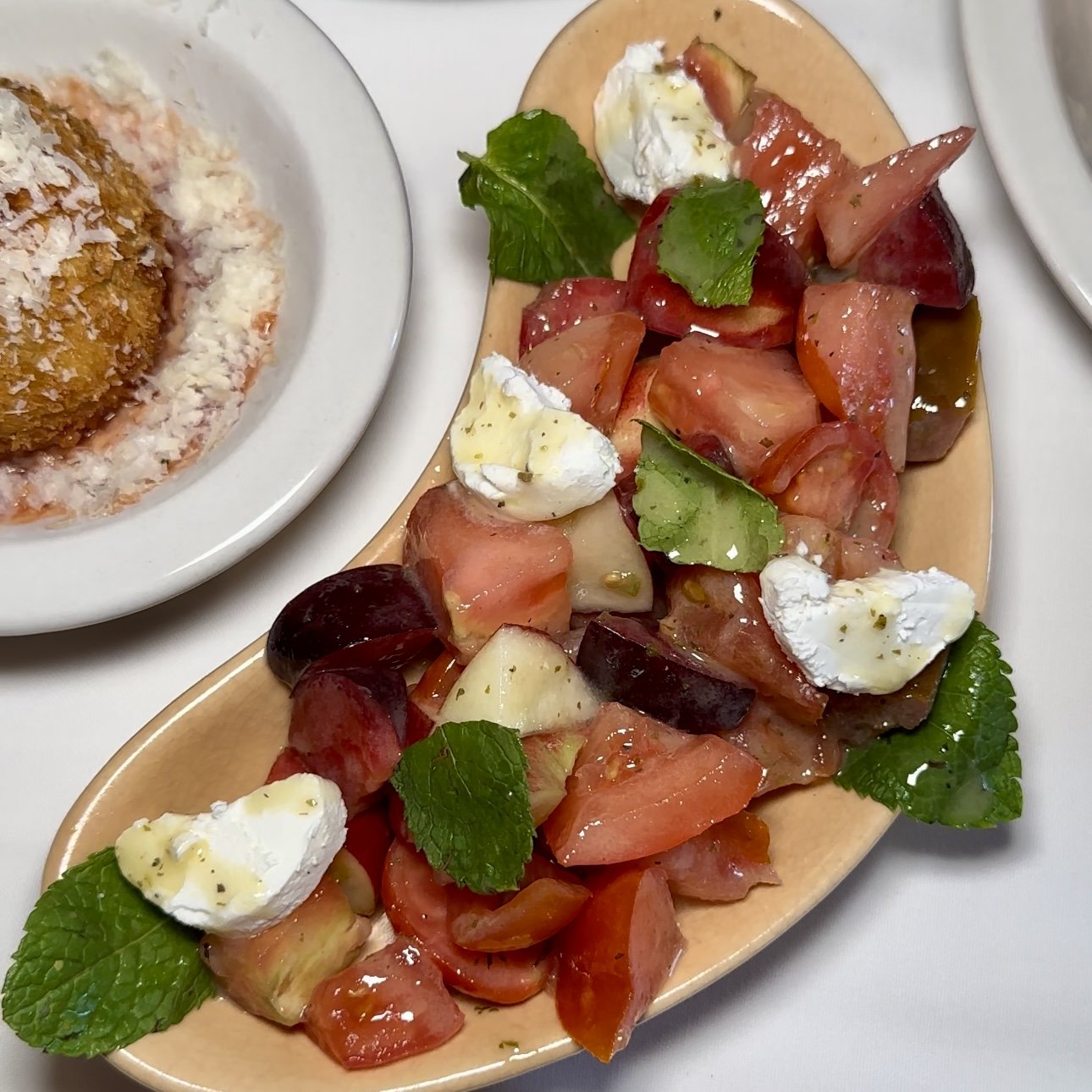 Heirloom Tomato Stone Fruit Salad