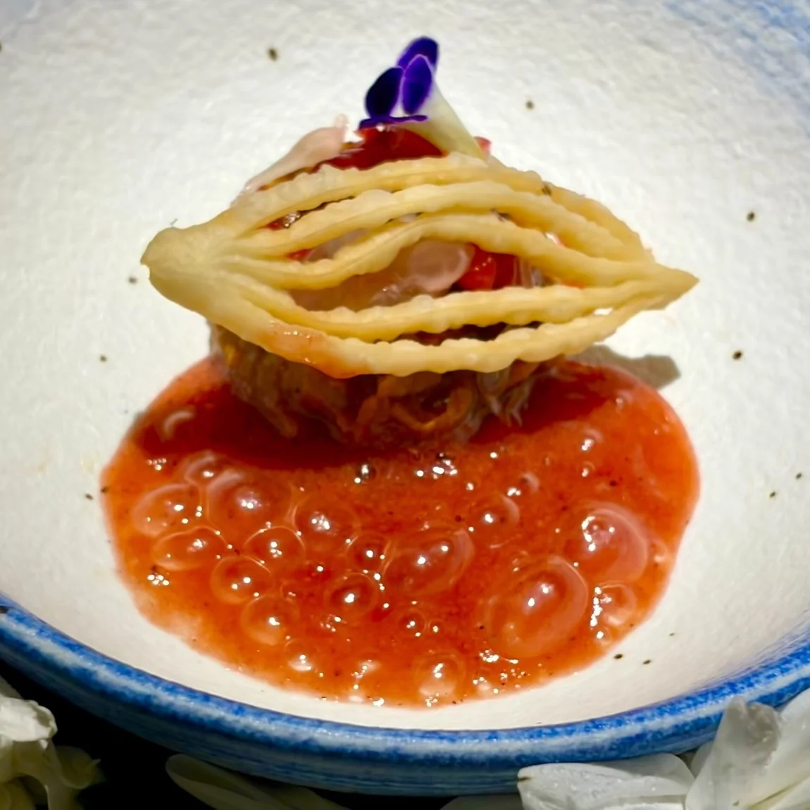 Tomato &amp; Strawberry Chaat