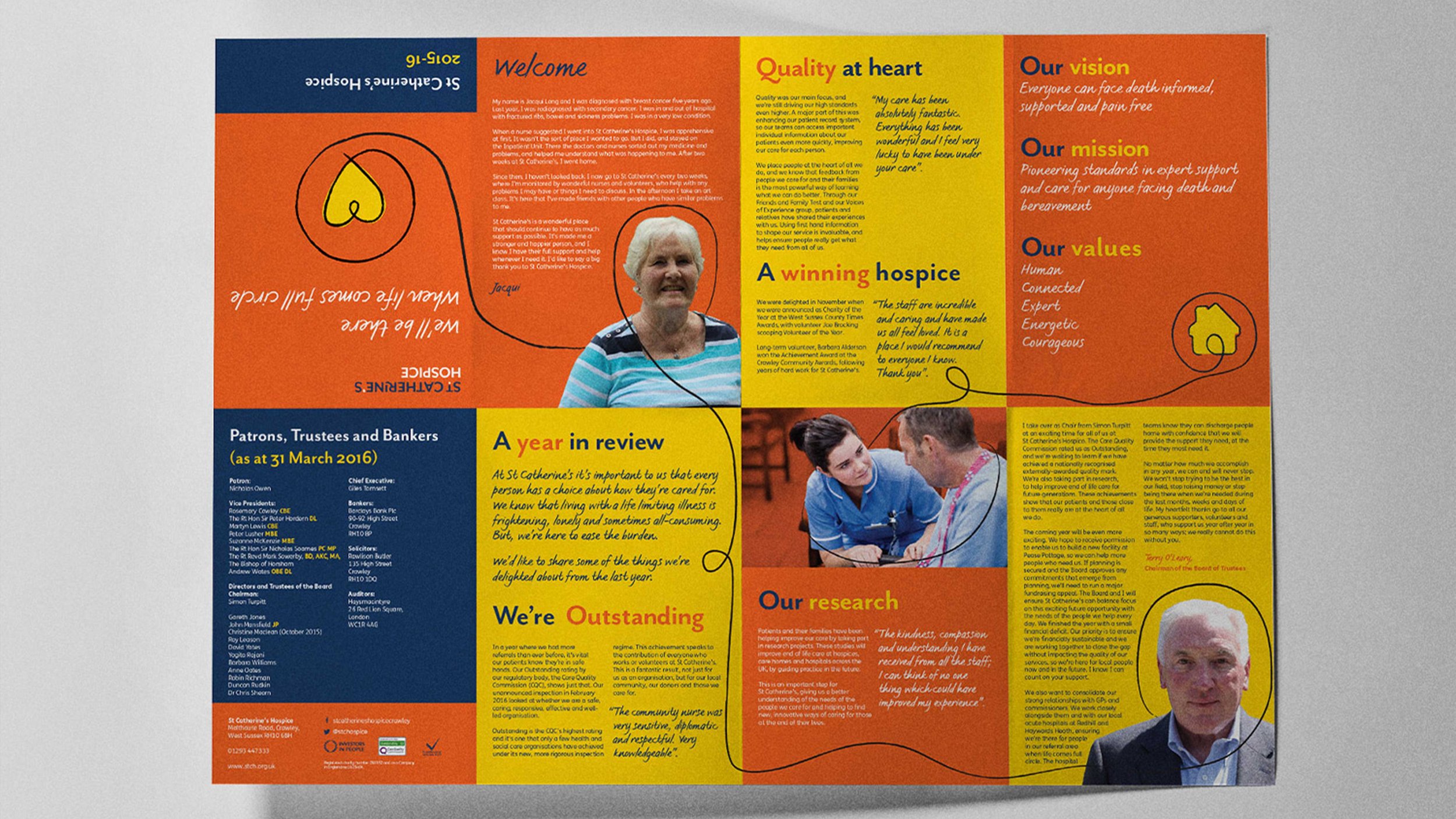 Editorial design. St. Catherine's. Rich C Studio. Someone Studio, London. Graphic Design Studio, Frome.