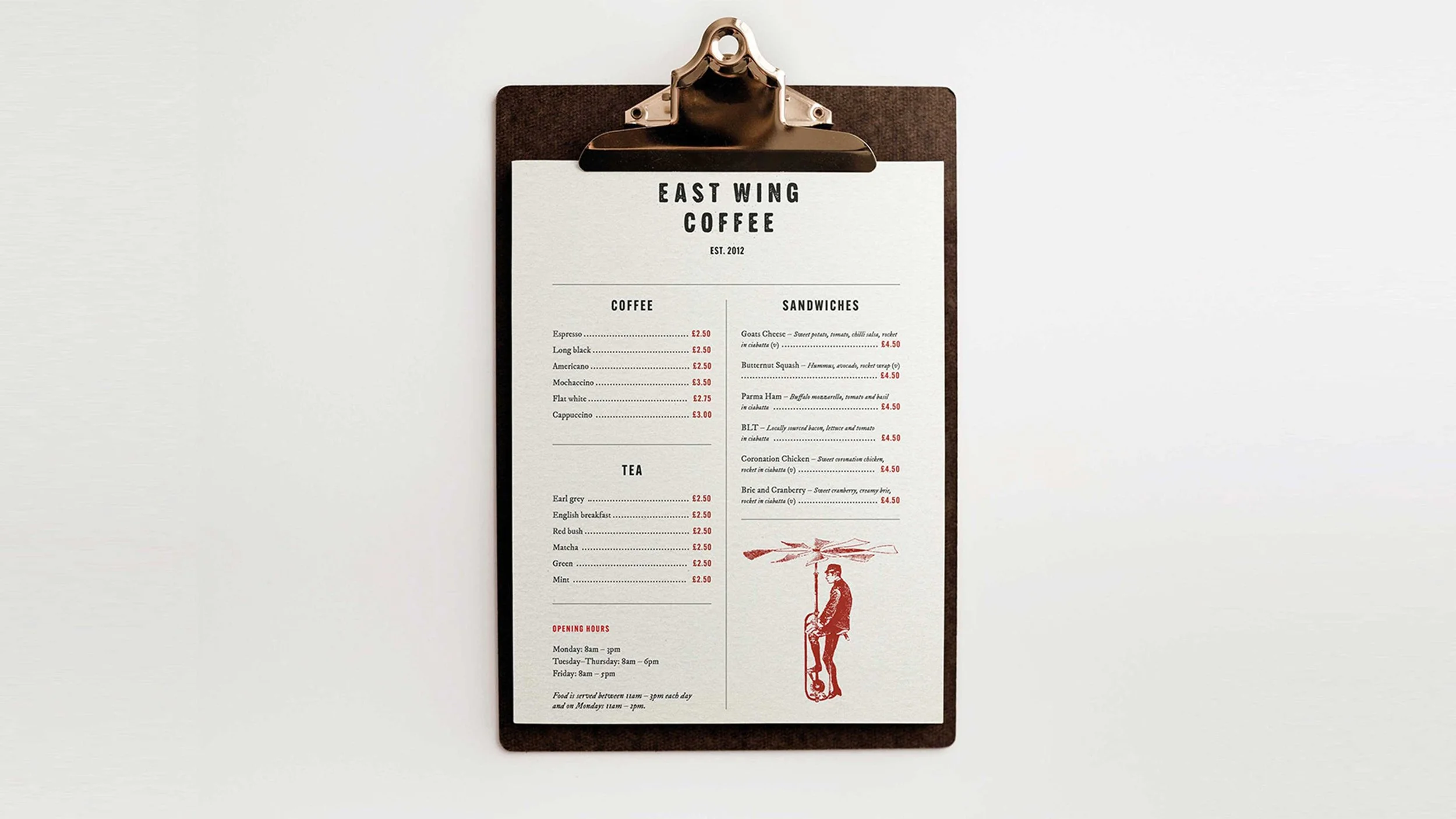 A complete brand identity for a local coffee shop, featuring a bold, modern logo, cohesive colour palette, and custom typography designed to reflect the company’s community-driven ethos. Includes business cards, letterheads, and signage that unify th