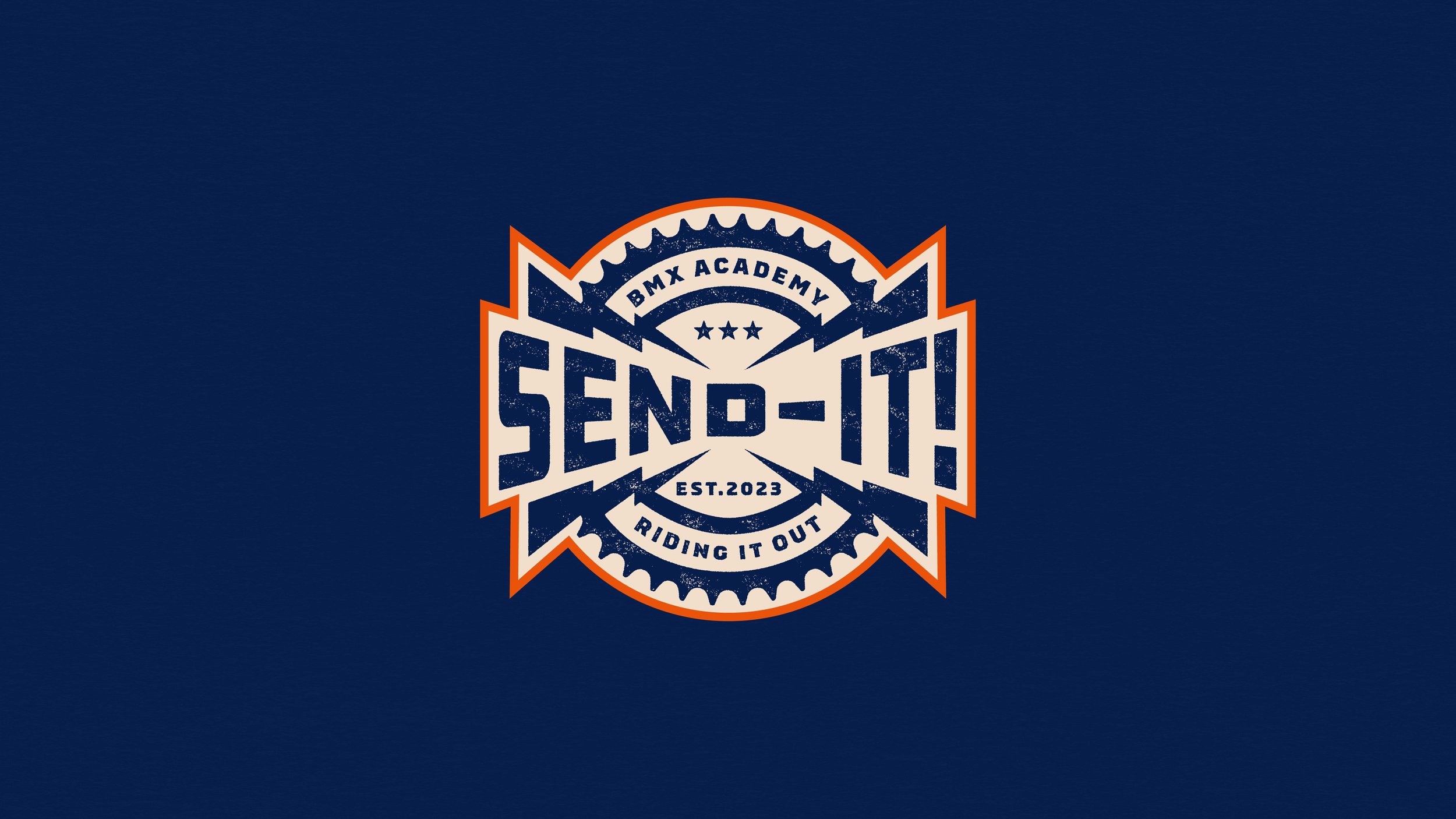 SEND-IT! is a new BMX Academy which works with young, disadvantaged kids in the South West. Design by Rich C Studio.