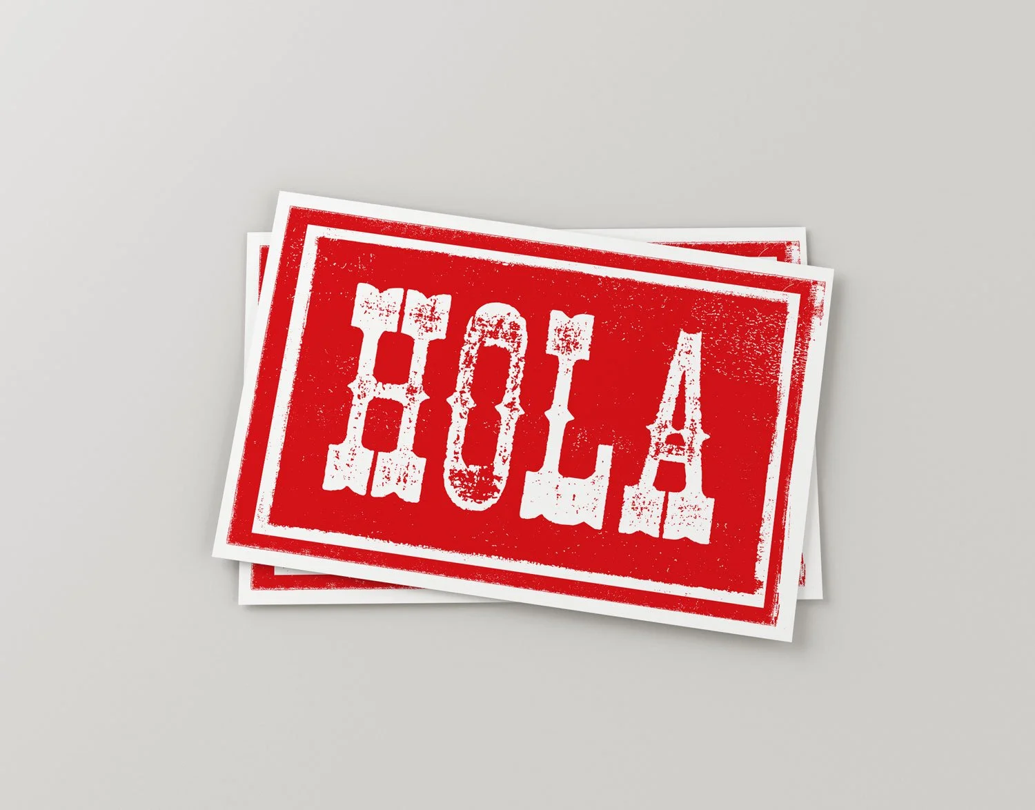 Responsibly printed postcard. Designed by Rich C Studio, Frome, UK.