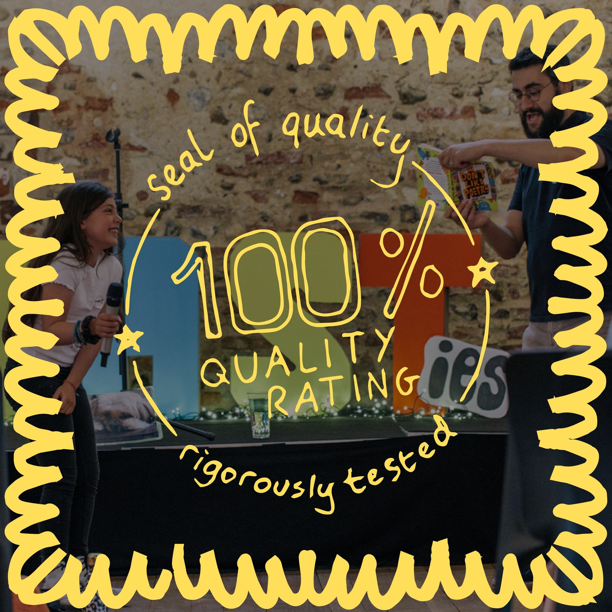 TOASTies | TOMORROWsies
100% Quality Rating

Don&rsquo;t miss out on this opportunity to see the super-duper-lemon-sqwooper @joshuaseigal here in Norwich. With Joshua you will hear rhymes about snot, stories that will leave you agog, and laugh till y