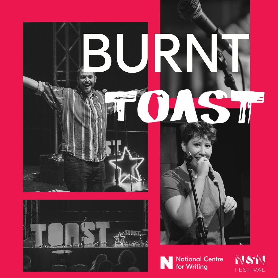 BURNT TOAST 🎙️ 

Open mic slots will open from 9am on Saturday 20 April WHICH IS TOMORROW MORNING&hellip; Literally 13 hours from now, so set your alarms and get some rest for the big email send&hellip;

Applying is really easy, just send an email w