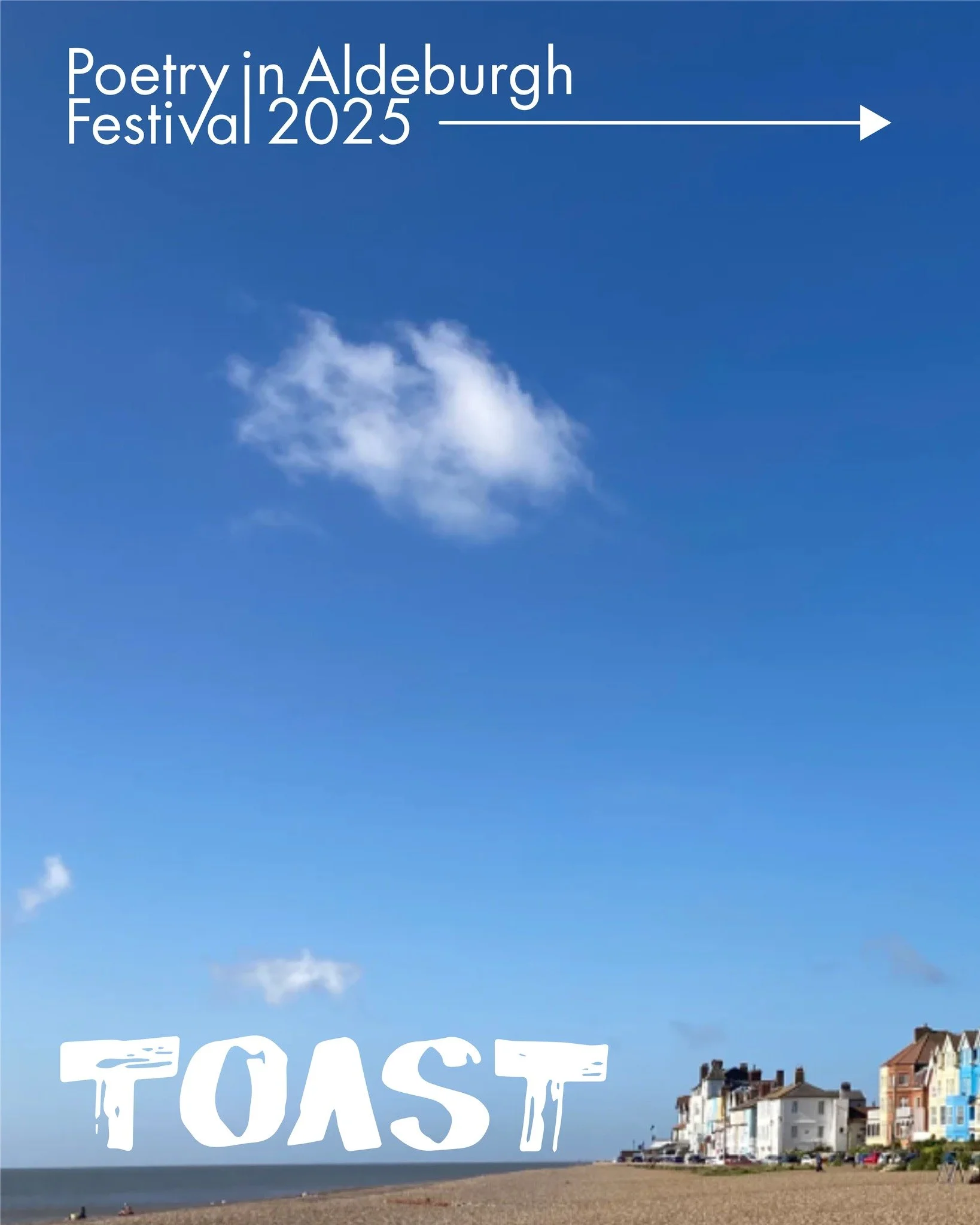 Reminder! We're at Poetry in Aldebrugh next Sunday on 9th November. You'll find us in Jubilee Hall at 1:30pm with a super-duper CLASSIC TOAST lineup:

@shannon.mariec 
@daisyhenwoodwriter 
Poppy Stevens
Hosted by @lewisbuxtonwriter 

If you are able 