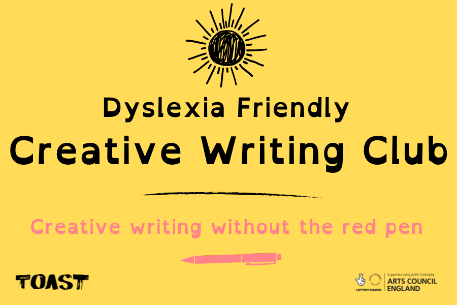 Dyslexia-Inclusive Creative Writing Club 11+ yrs (Sept/Oct Term)