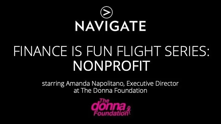 Finance is Fun Flight Series - NONPROFIT