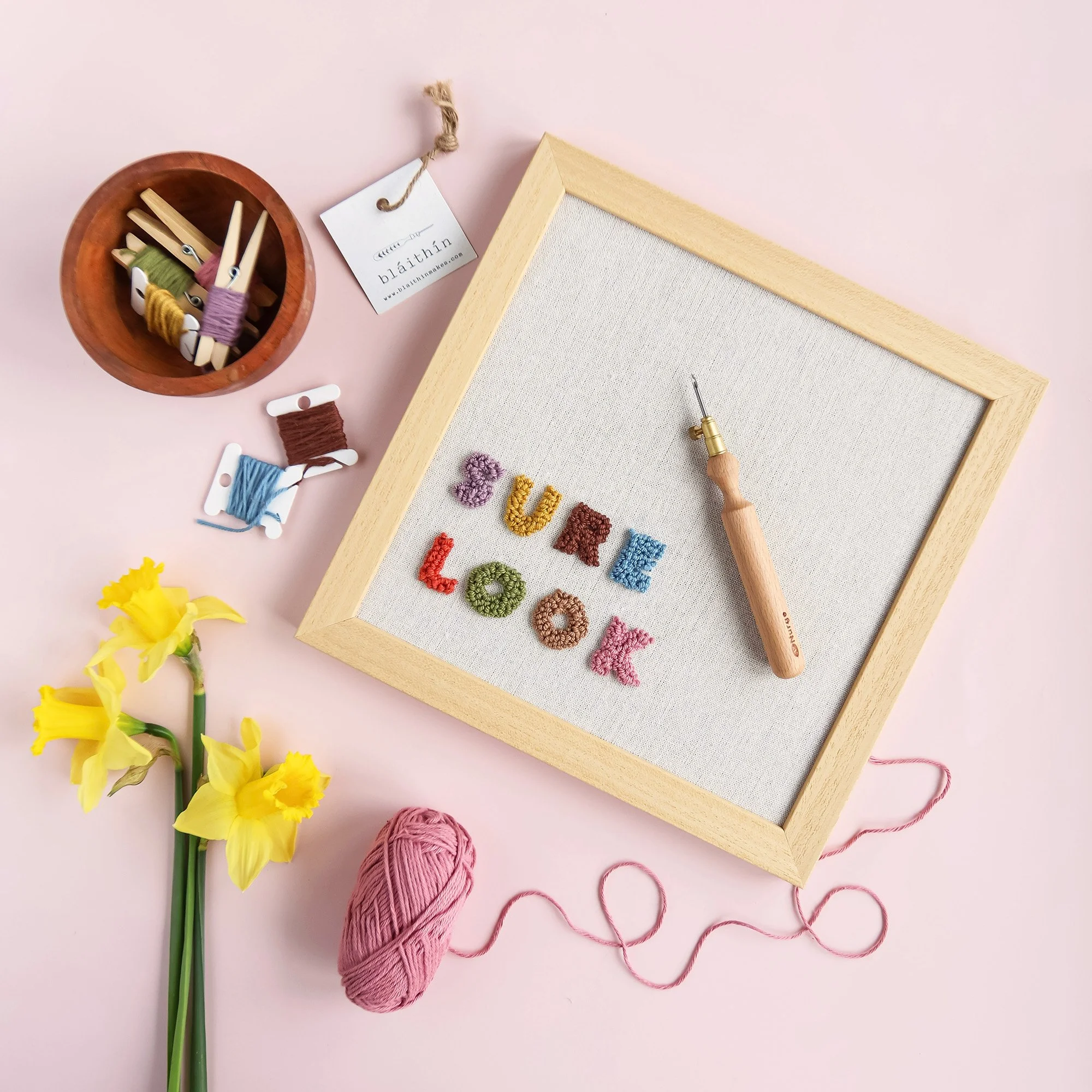 Sure Look Textile Wall Art Punch Needle Embroidery.jpg