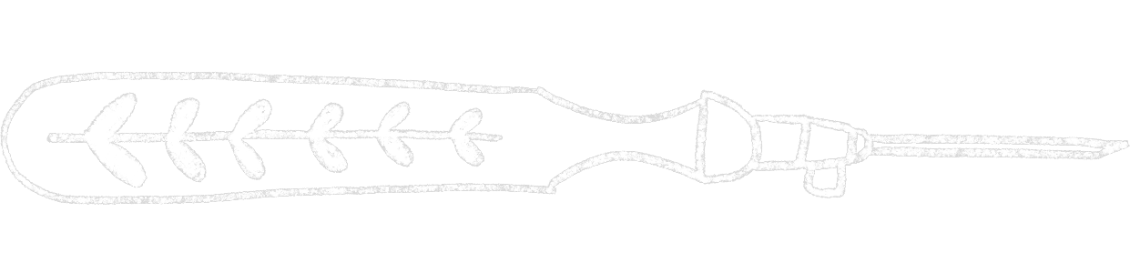 punch needle illustration - unique embroidery gifts ireland