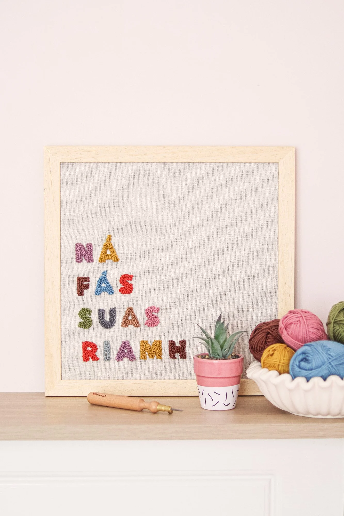 Irish funny sayings wall art punch needle embroidery gifts ireland.jpg