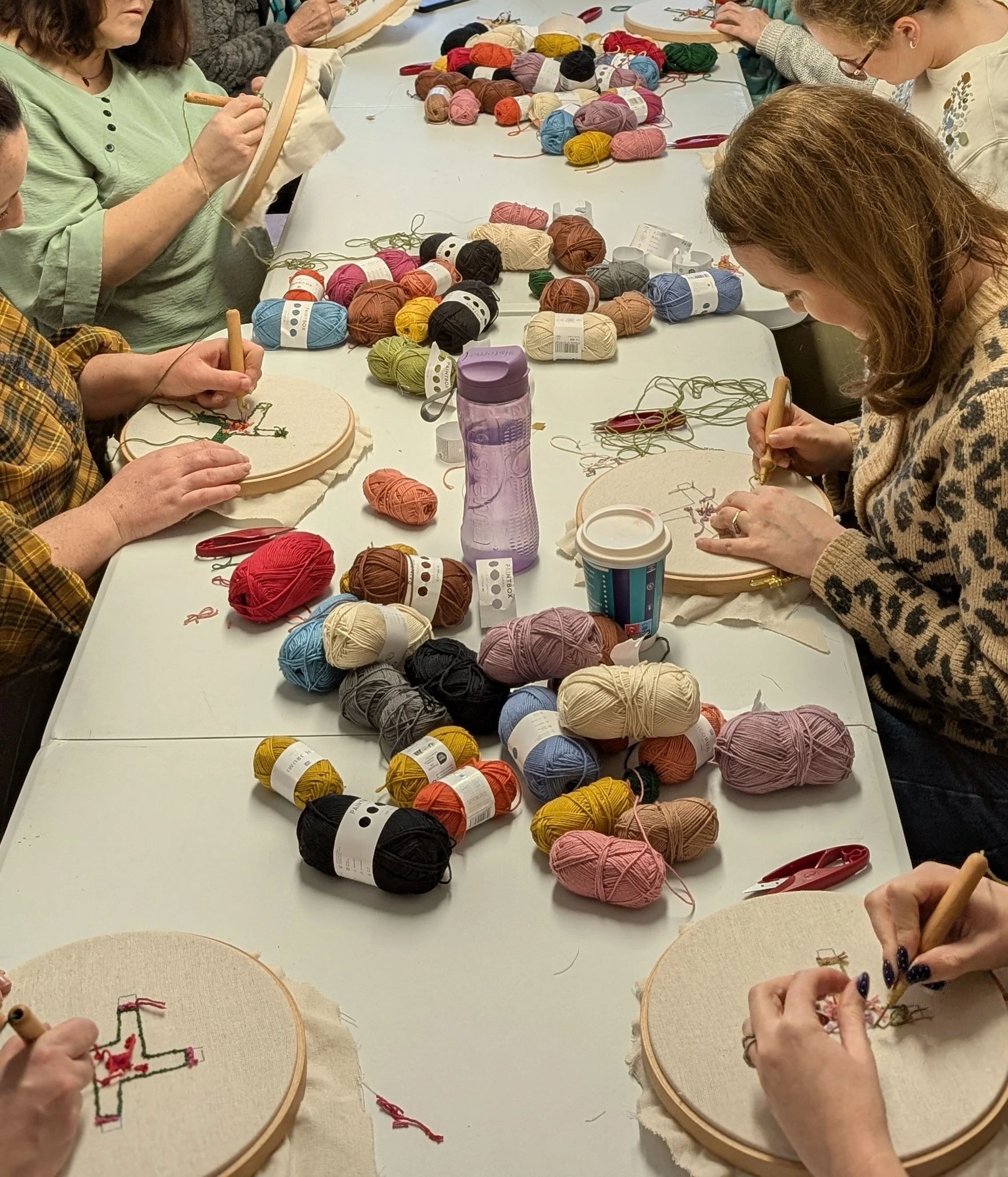 punch needle workshops