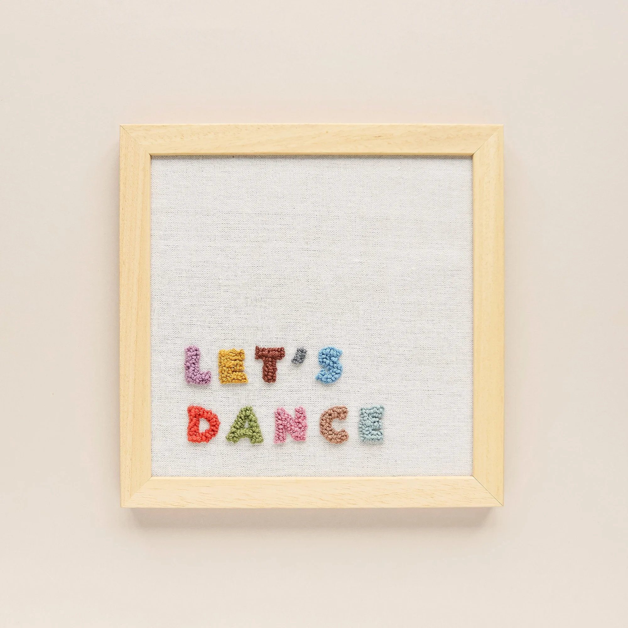 Lets Dance Framed Irish Saying Wall Art Flatlay.jpg