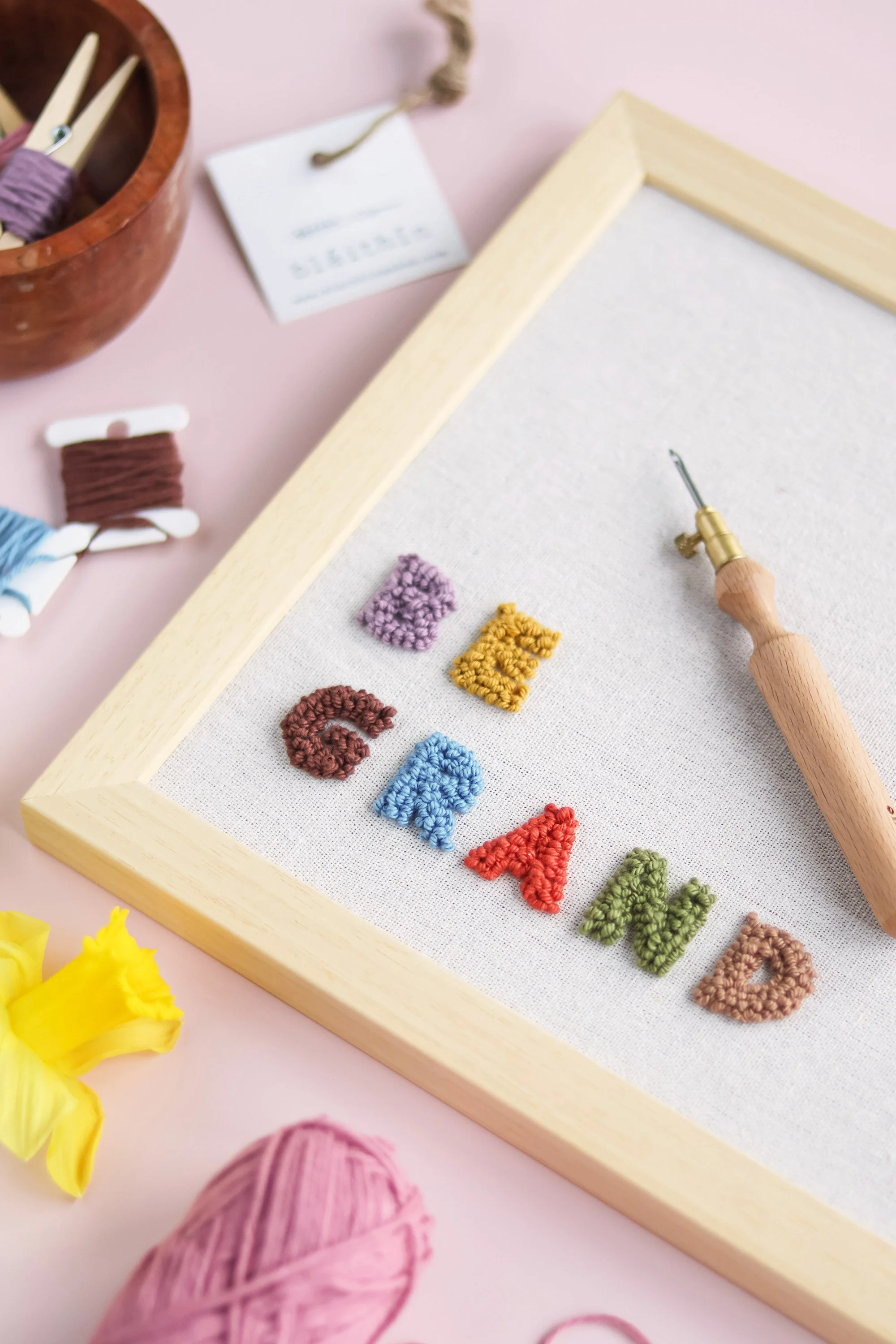 Be grand funny irish saying textile art.jpg