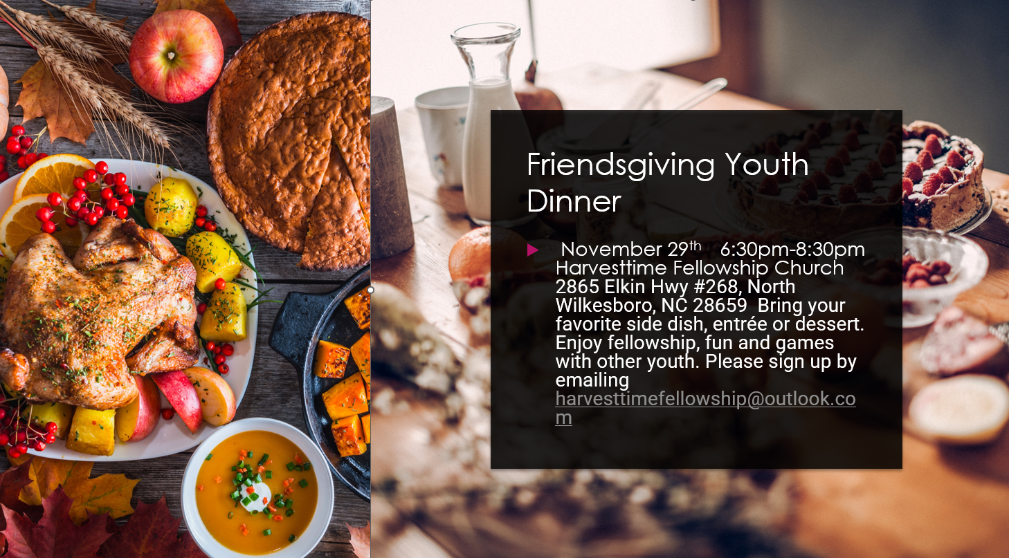 Friendsgiving Youth Dinner 