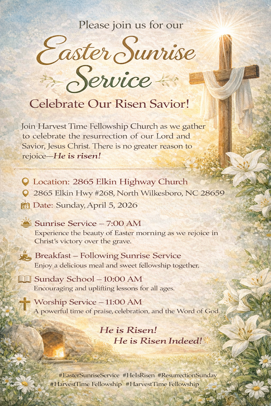 Easter Sunrise Service