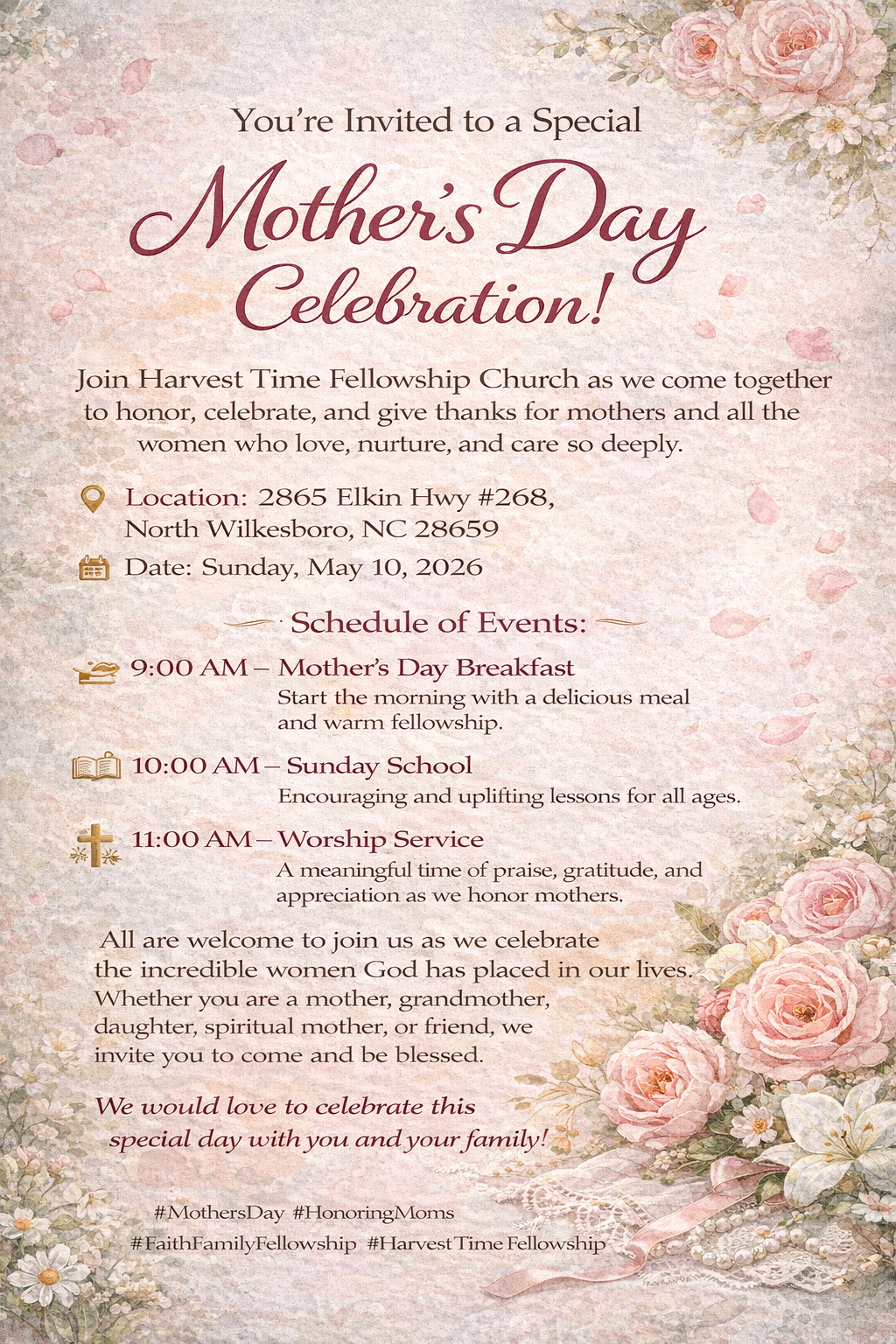 Mother's Day Breakfast