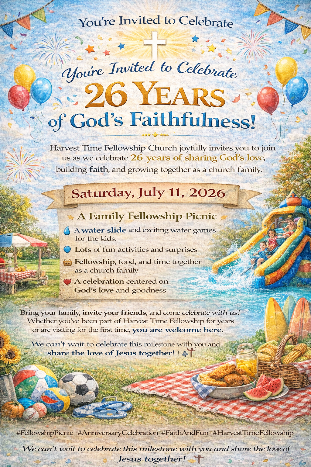 Church's 26th Anniversary Celebration