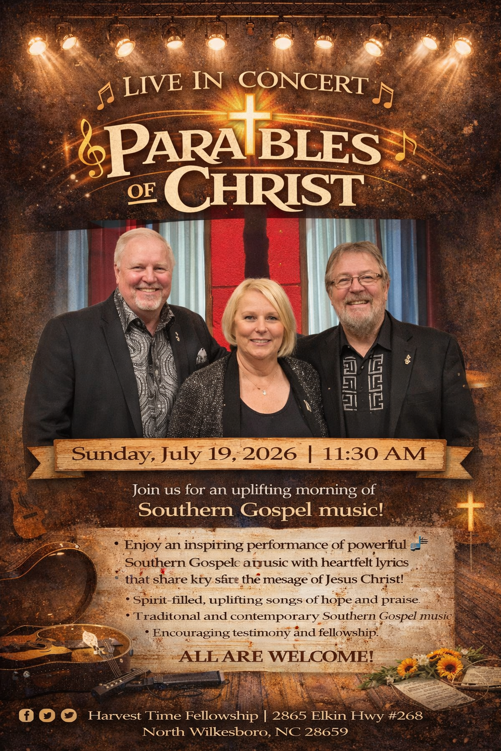 Parables Of Christ Concert