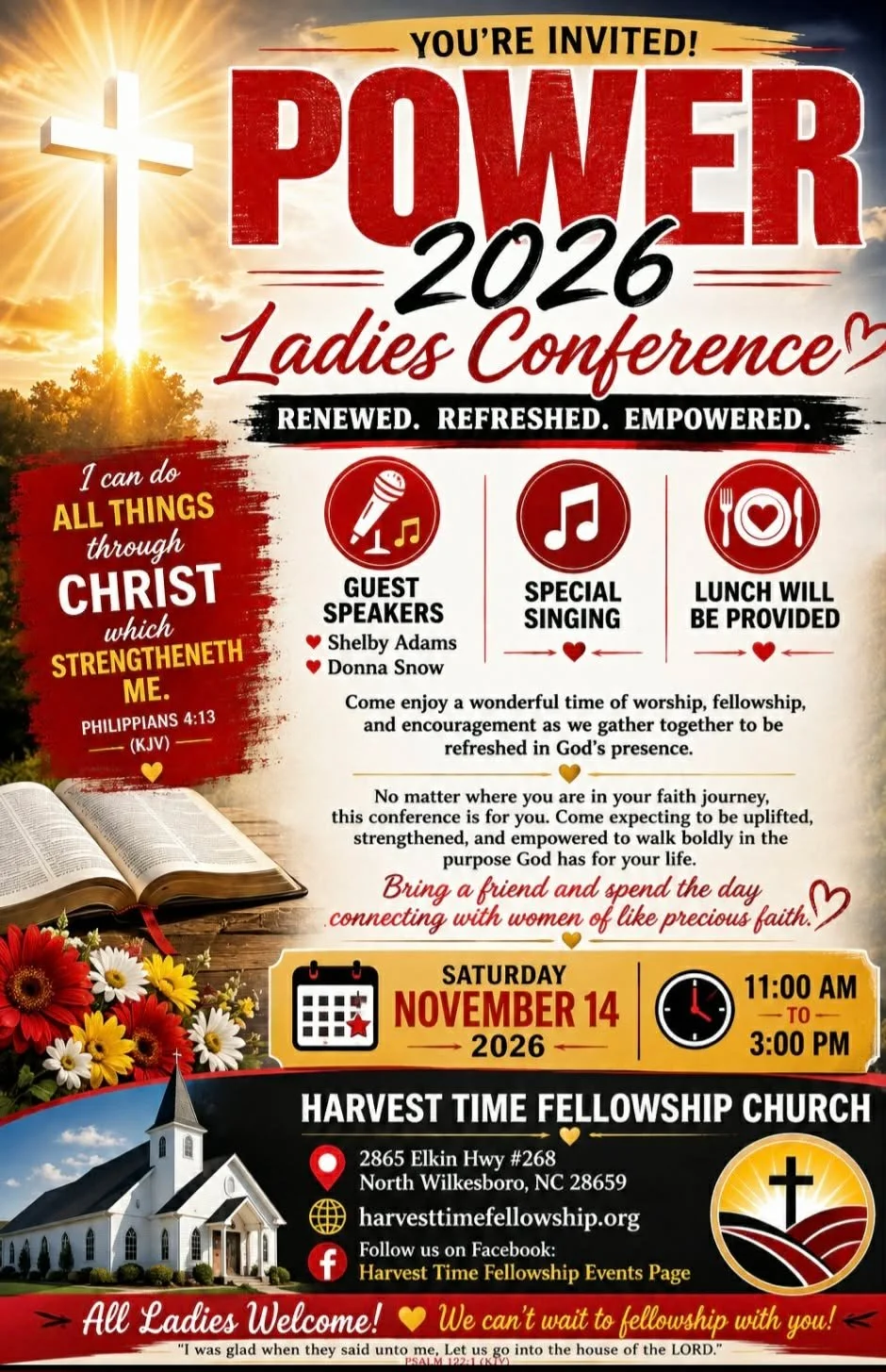 🌸✨LADIES CONFERENCE 2026 ✨🌸Power!