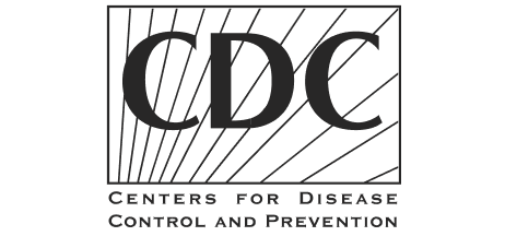 CDC logo with text 'Centers for Disease Control and Prevention'