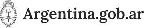 Logo of Argentina government website argentina.gob.ar