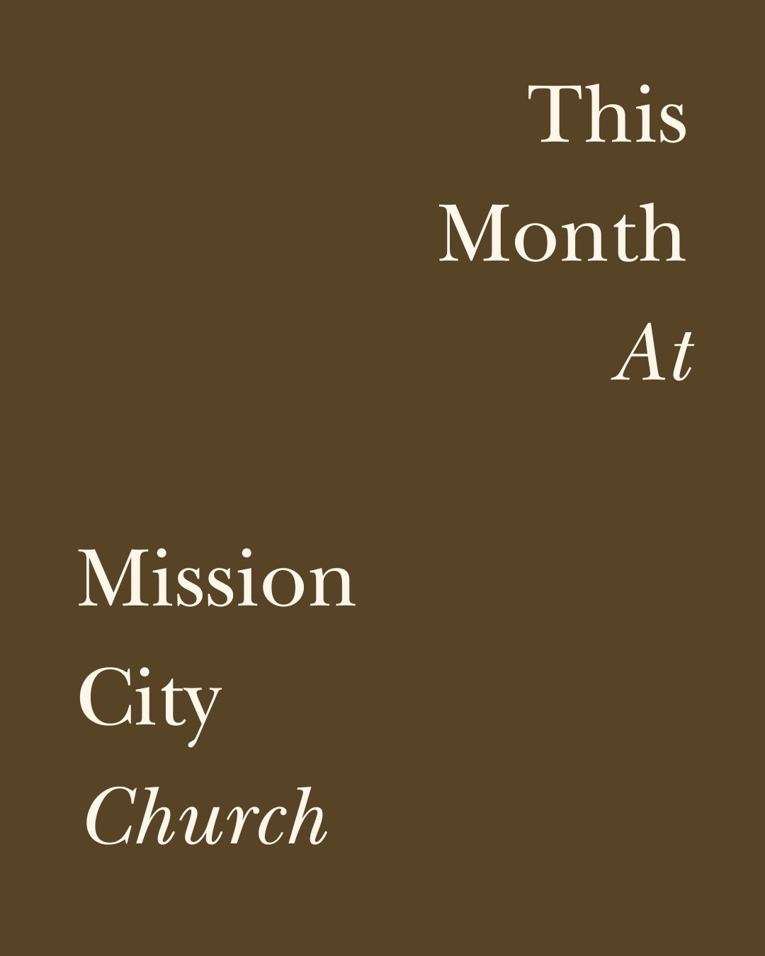 What we're up to in November 🦃