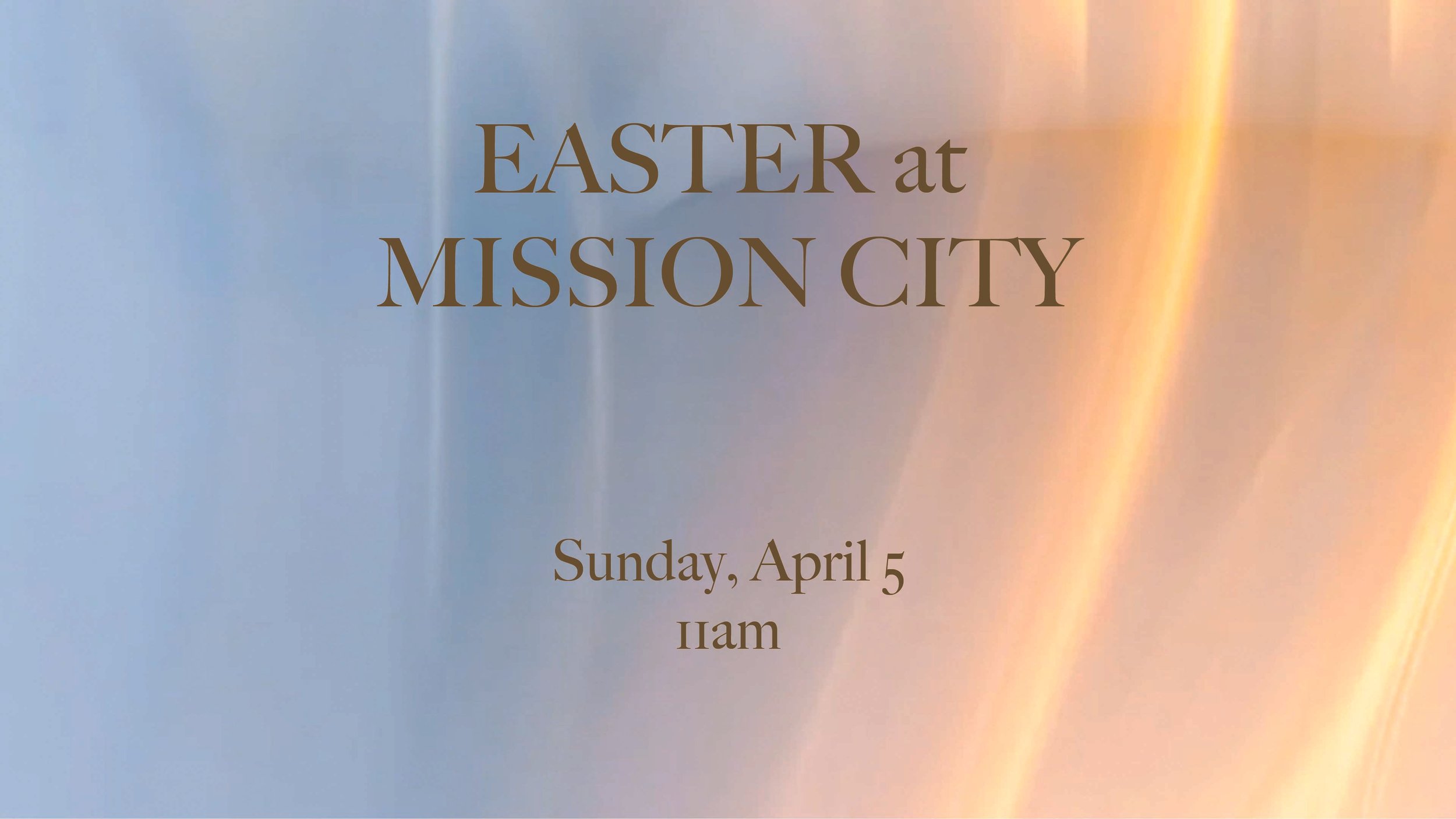 Easter: A Demonstration, Re-Invitation &amp; Inauguration