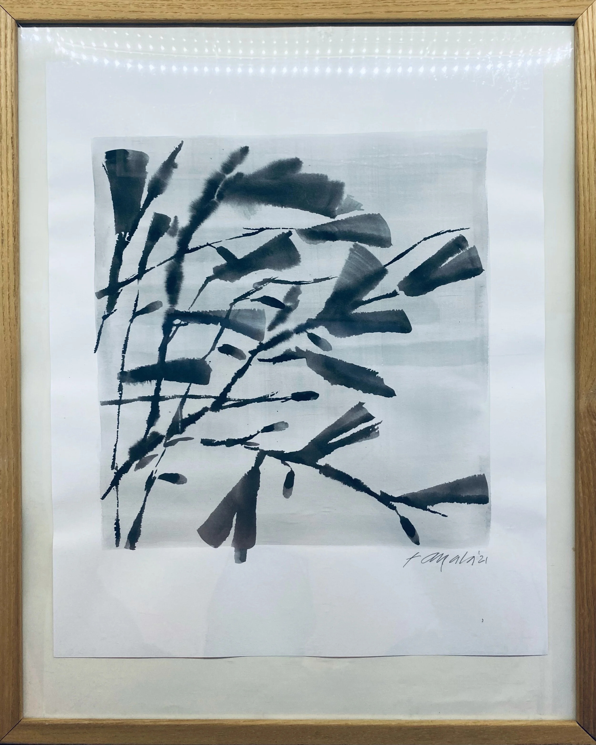 ORCHID BRANCH
| 17"X21"X 1"D 