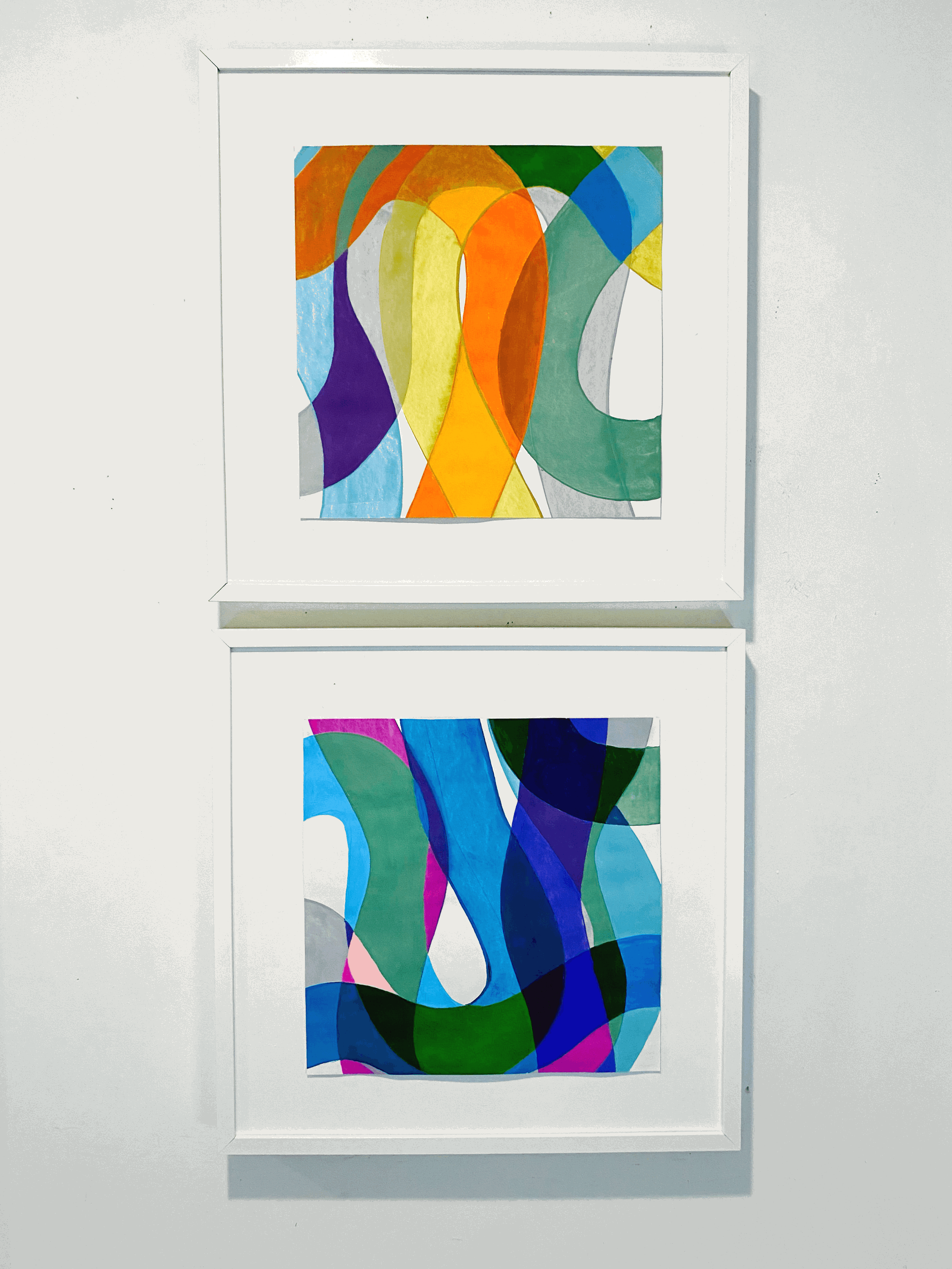SEA GLASS  |  14X14" |  $600.