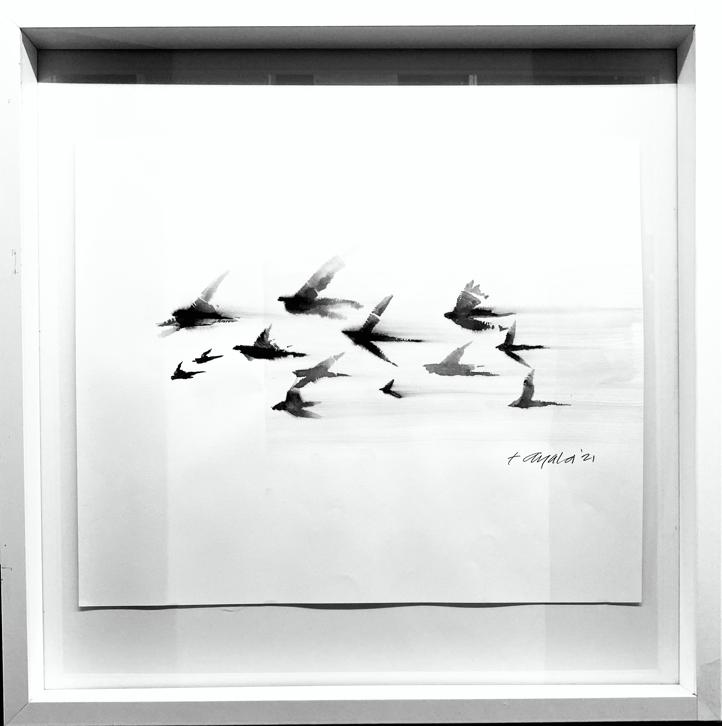 FLIGHT THIRTEEN | SET OF 2
| 21"X21"X2"D FRAMED MATTE WHITE
$1,900.