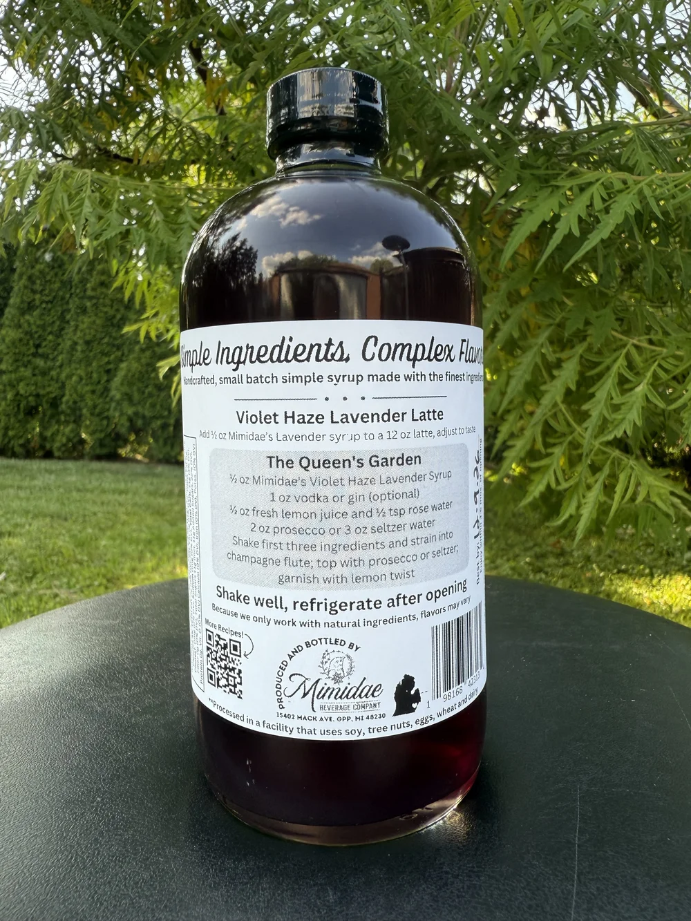 Violet Haze Lavender Syrup — Mimidae Beverage Company