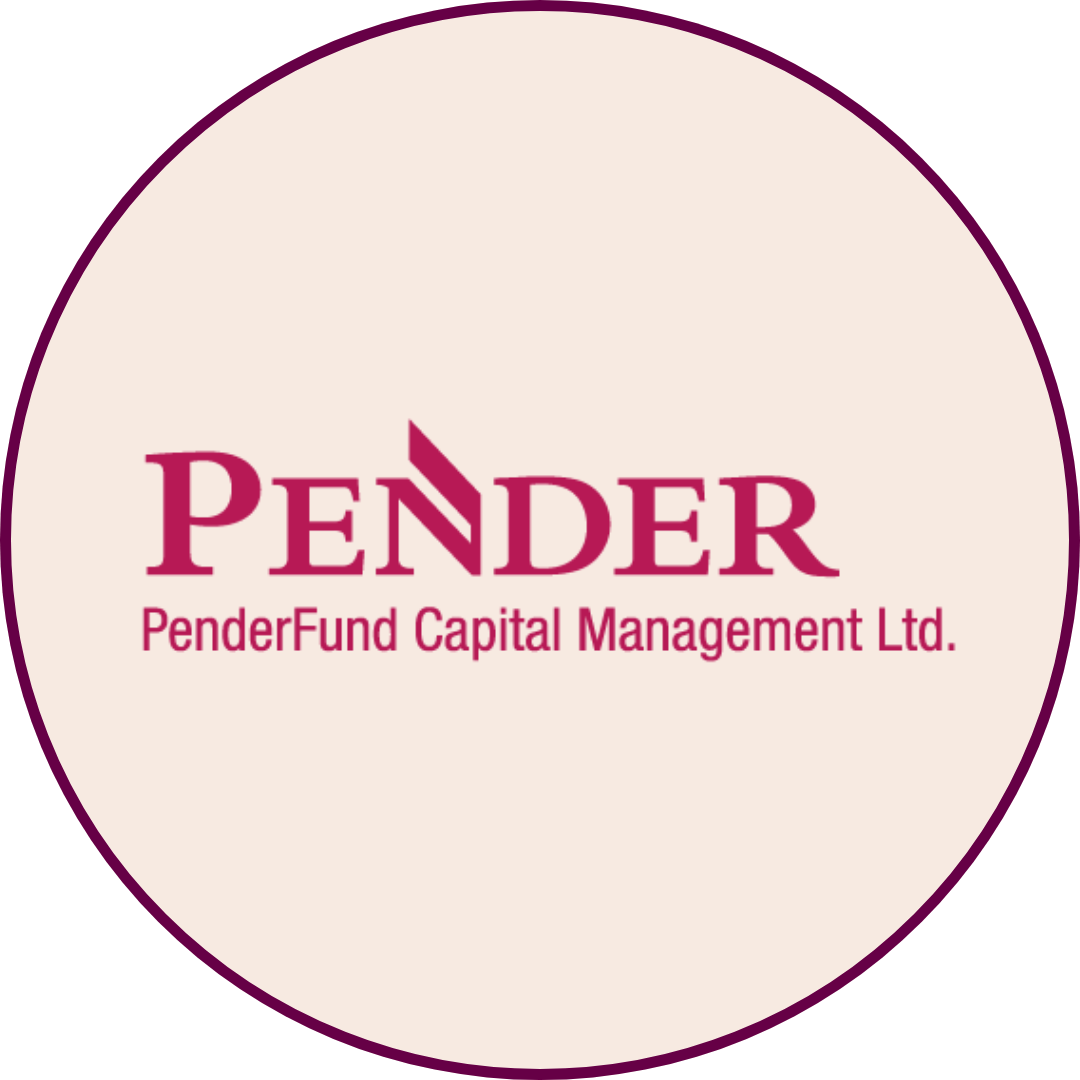 Pender logo on a tan background.