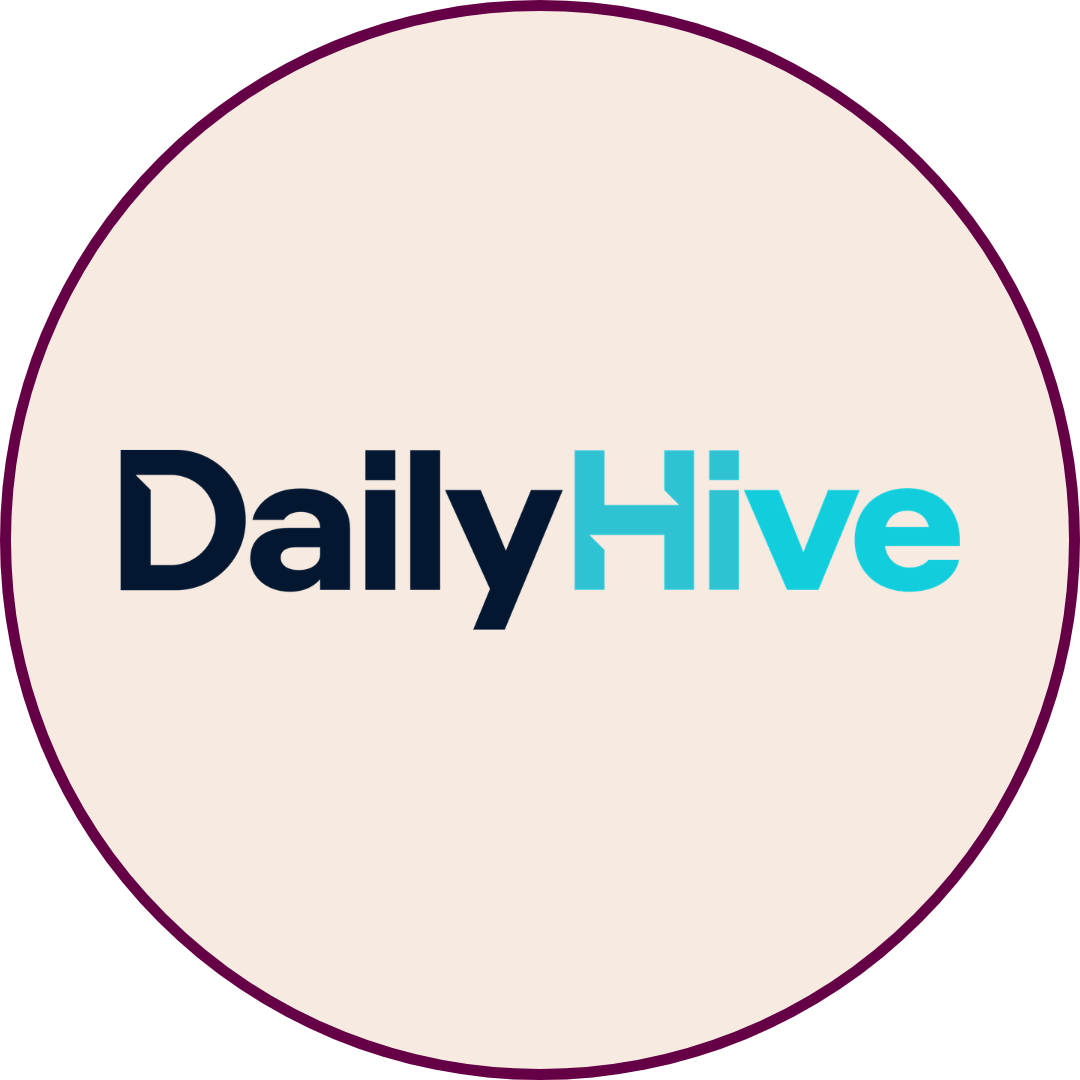 DailyHive logo on a tan background.