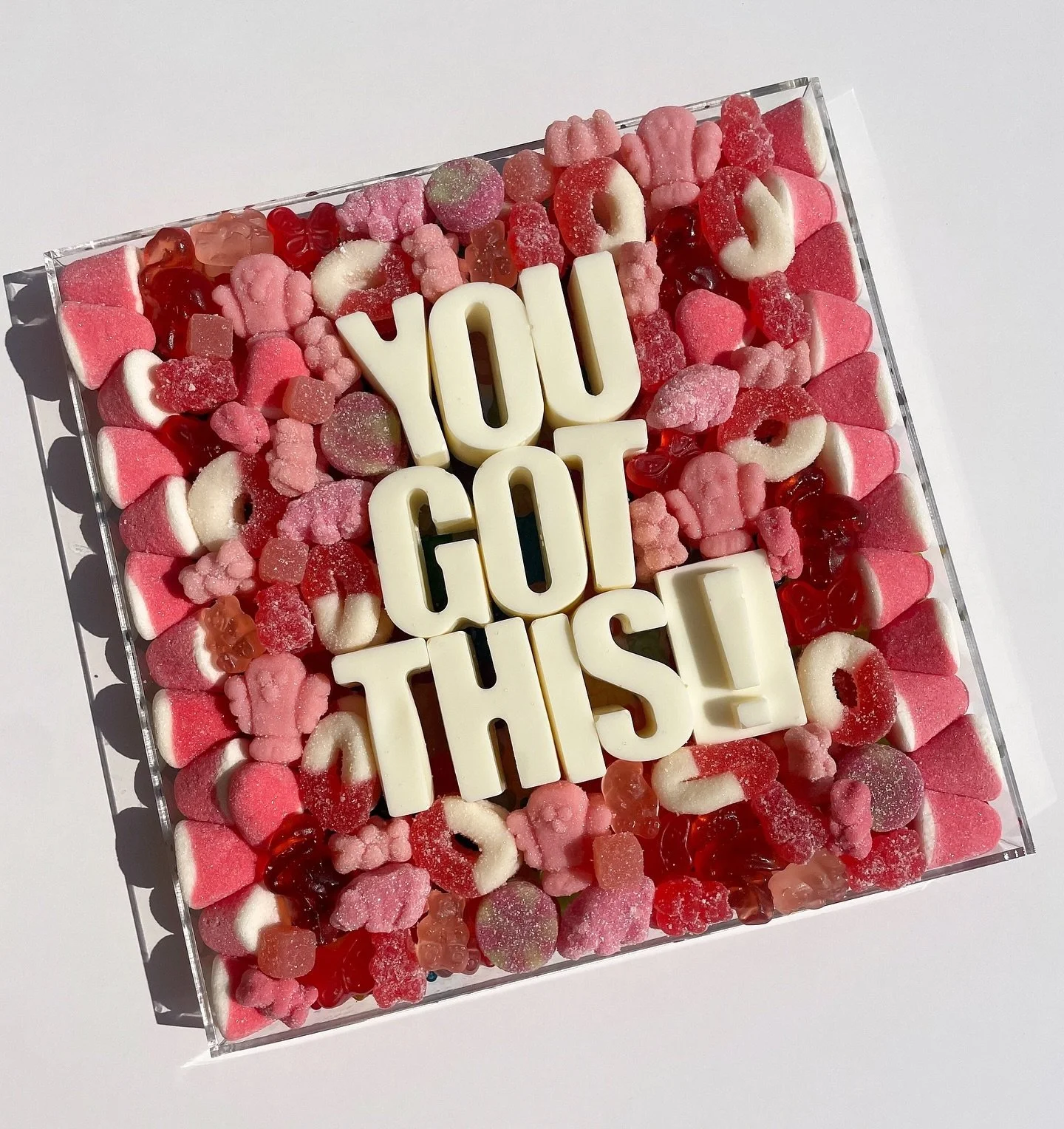 Words of affirmation and candy?!
A few of our favorite things!!! 🍭💬☺️
.
size 10&rdquo;x10&rdquo;