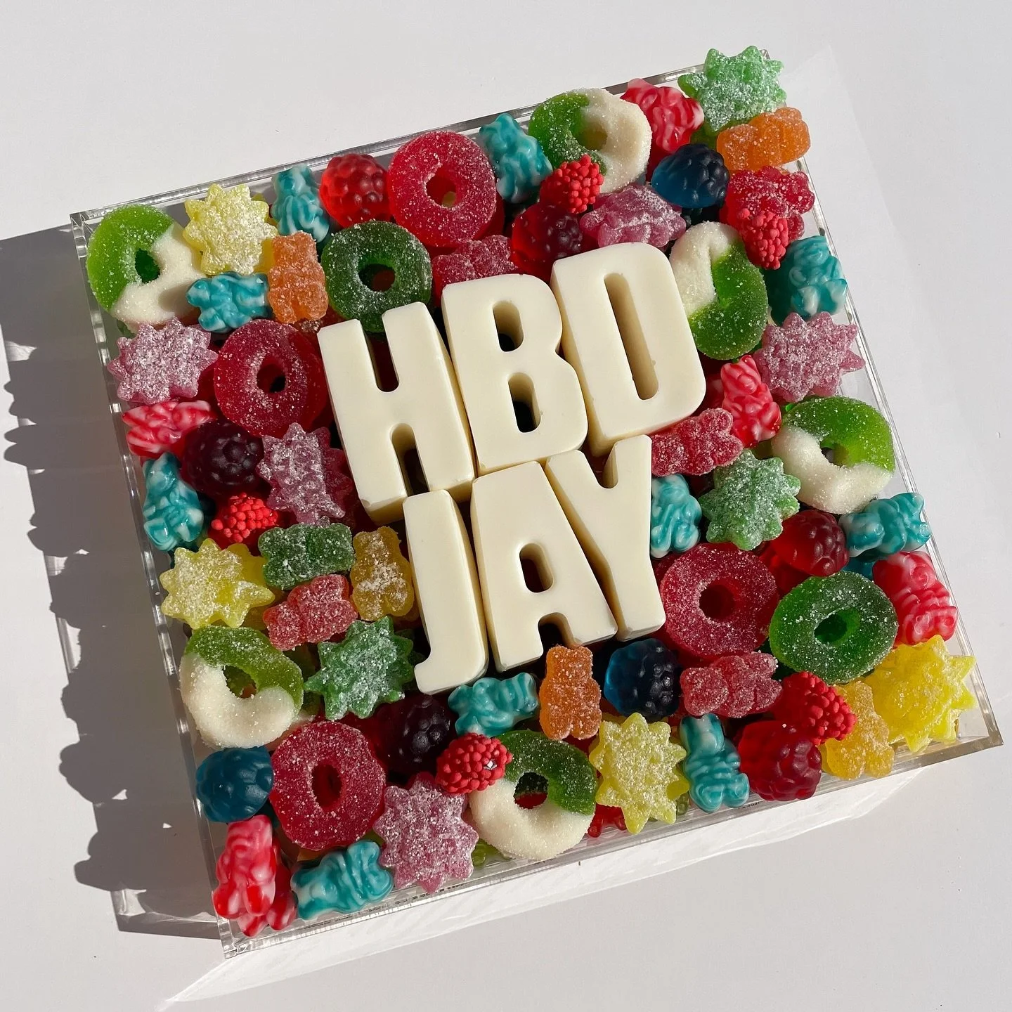 Our most popular square 🤩 
8&rdquo;x8&rdquo; HBD
.
size 8&rdquo;x8&rdquo;