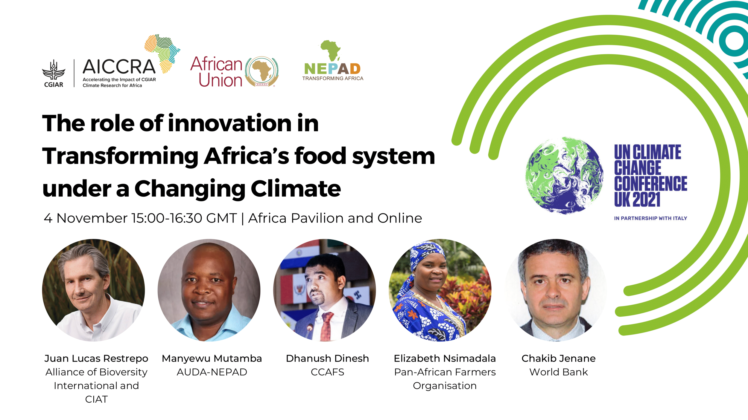CCAFS @ COP26: The Role of Innovation in Transforming Africa’s Food System under a Changing Climate