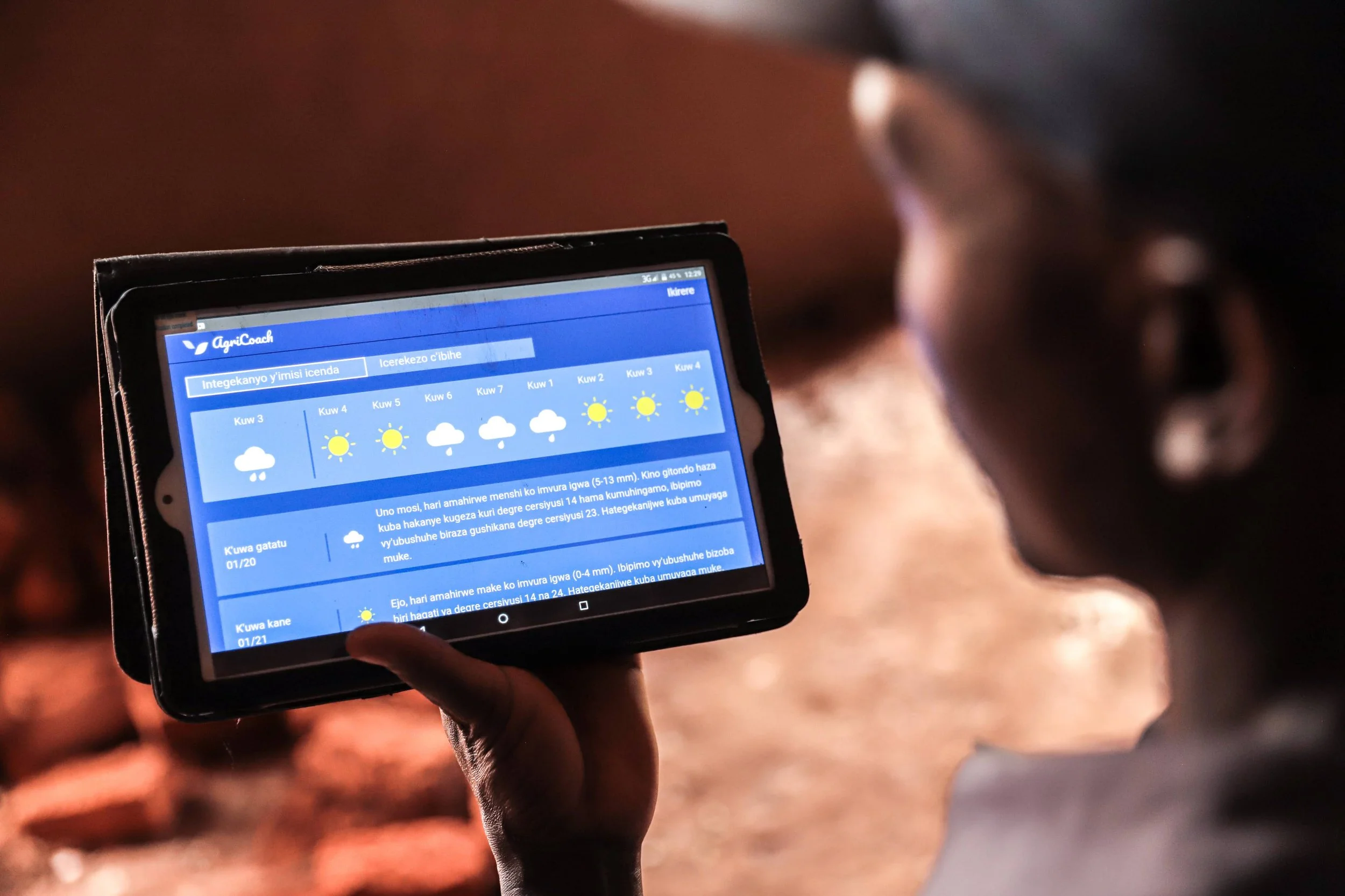Empowering Burundian farmers with crucial weather &amp; crop information to increase food security